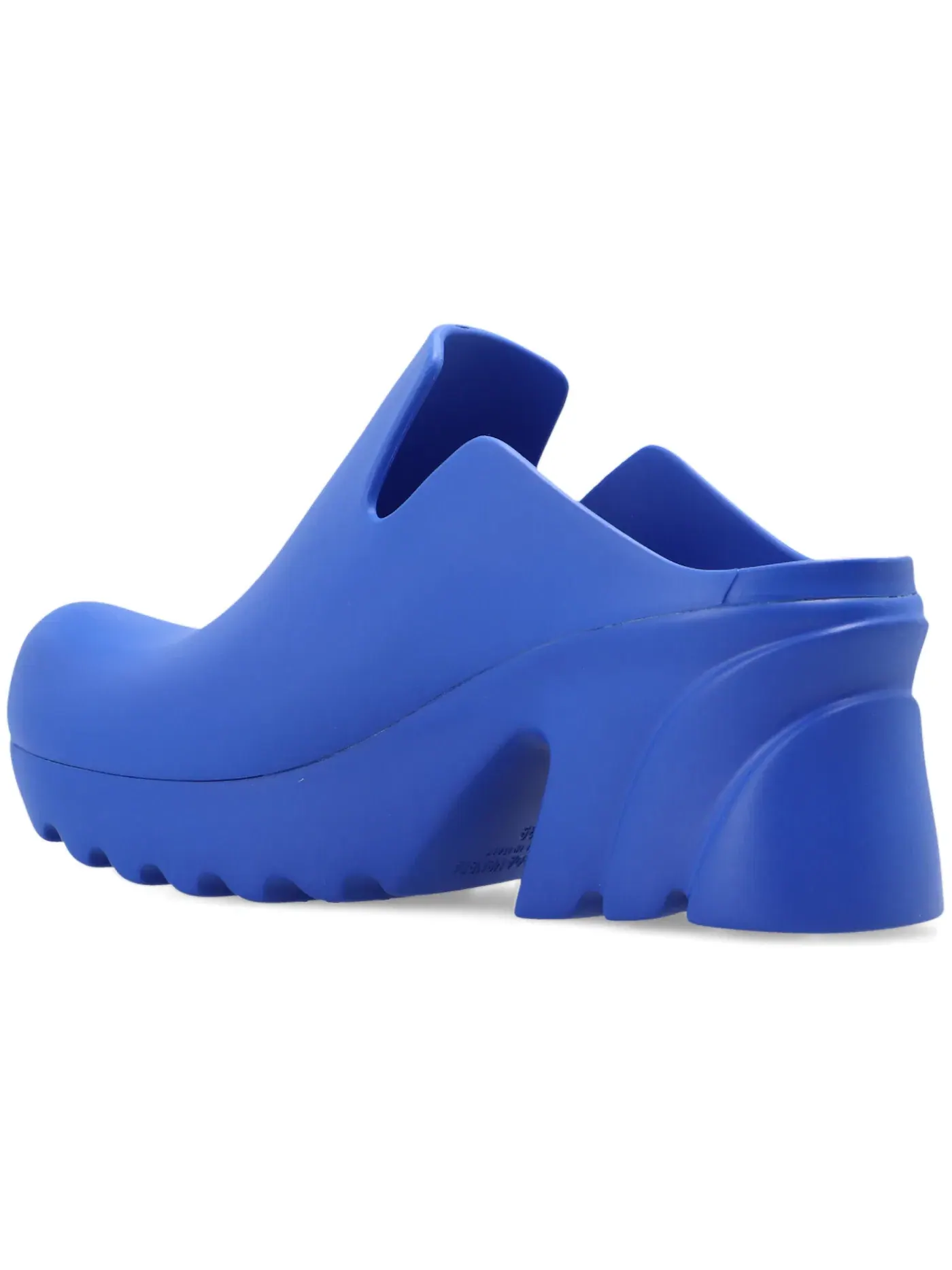 Женские мюли Bottega Veneta Rubber Flash Mules — изображение 2 из 2, темно-синий/синий