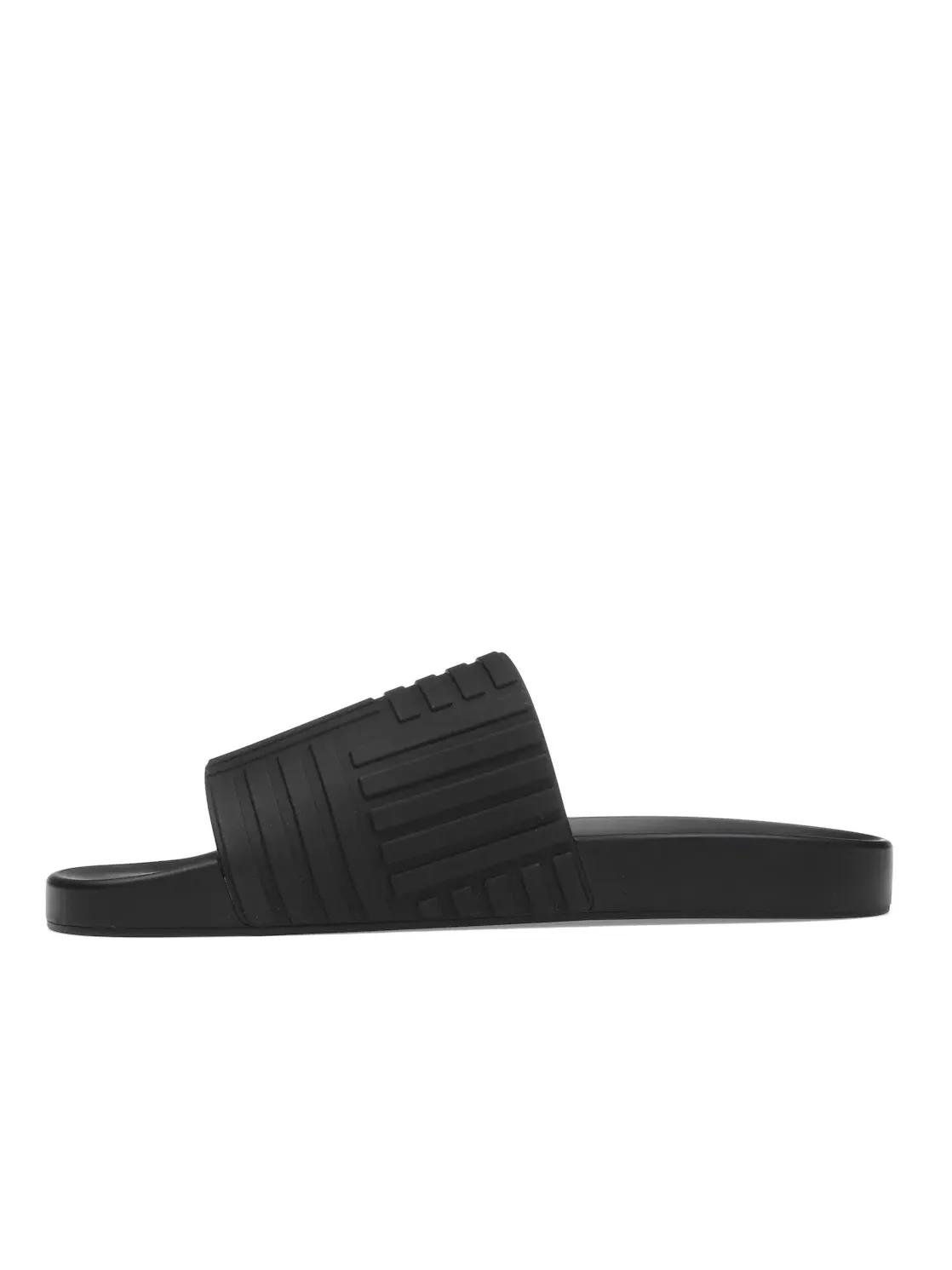 Мужские шлепанцы Bottega Veneta — изображение 3 из 4, черный