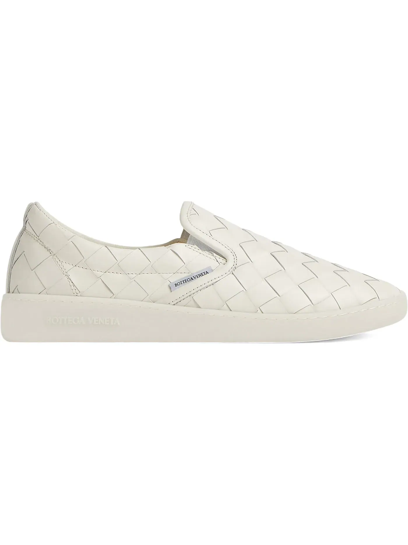 Женские кеды-слипоны Bottega Veneta Sawyer Slip-On — изображение 1 из 1, белый