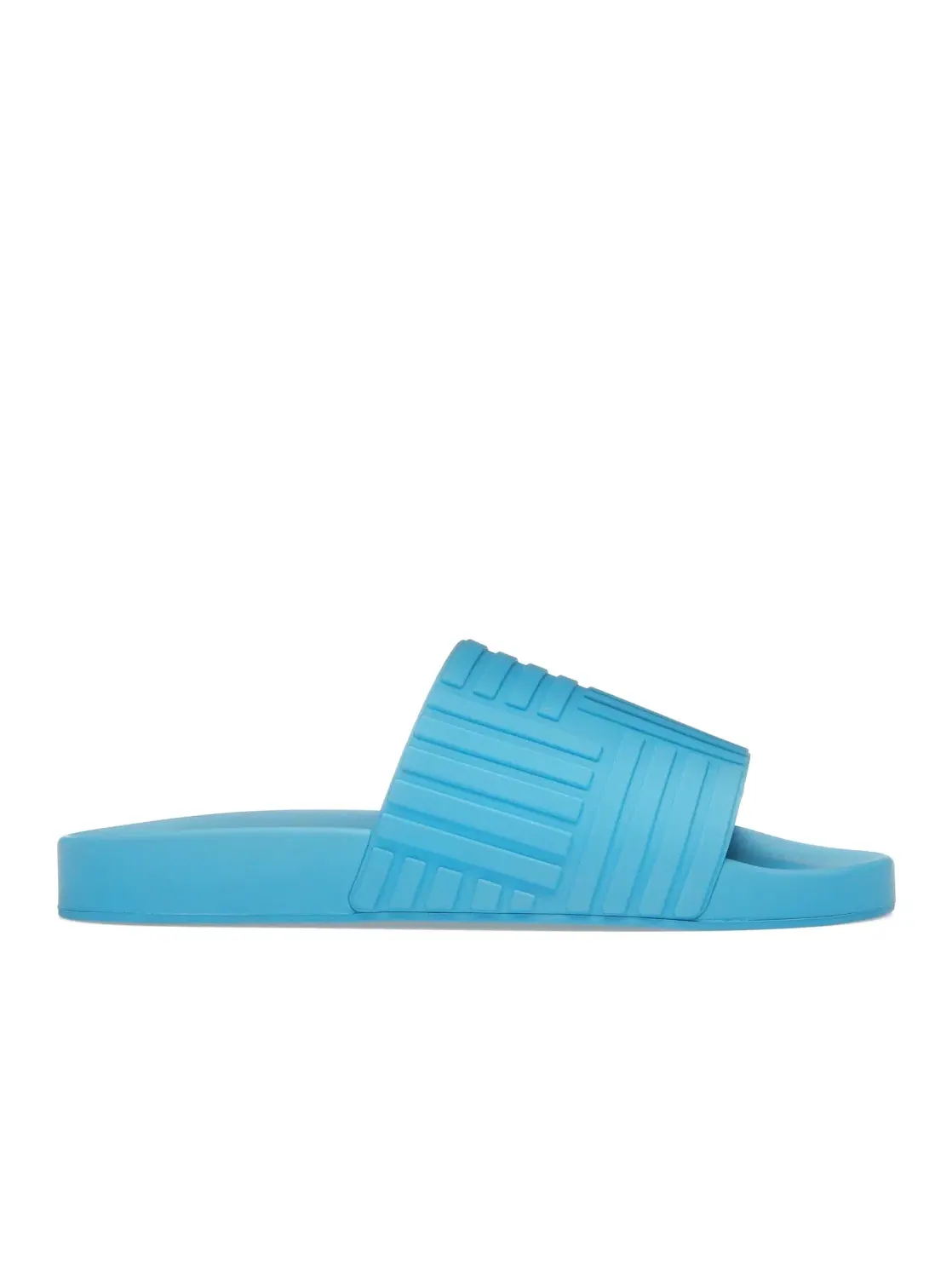 Мужские сандалии-слайды Bottega Veneta Slider — изображение 1 из 4, синий
