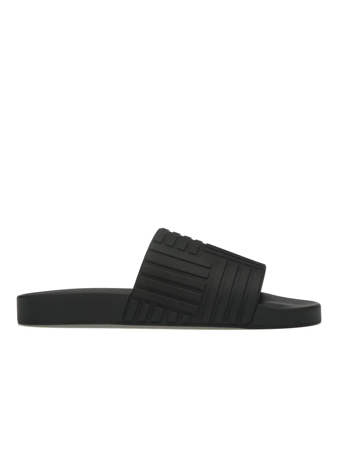 Мужские шлепанцы Bottega Veneta Slider — изображение 1 из 4, черный