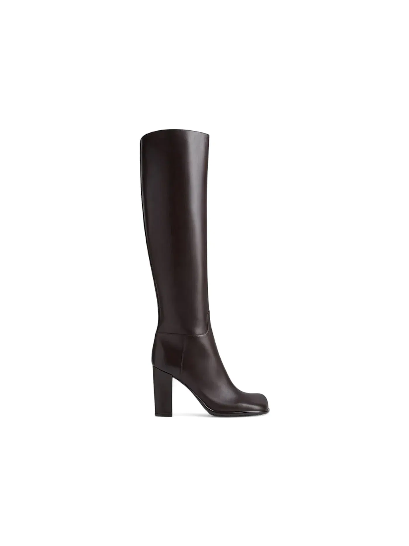 Женские высокие сапоги Bottega Veneta Storm High Boots — изображение 1 из 1, коричневый