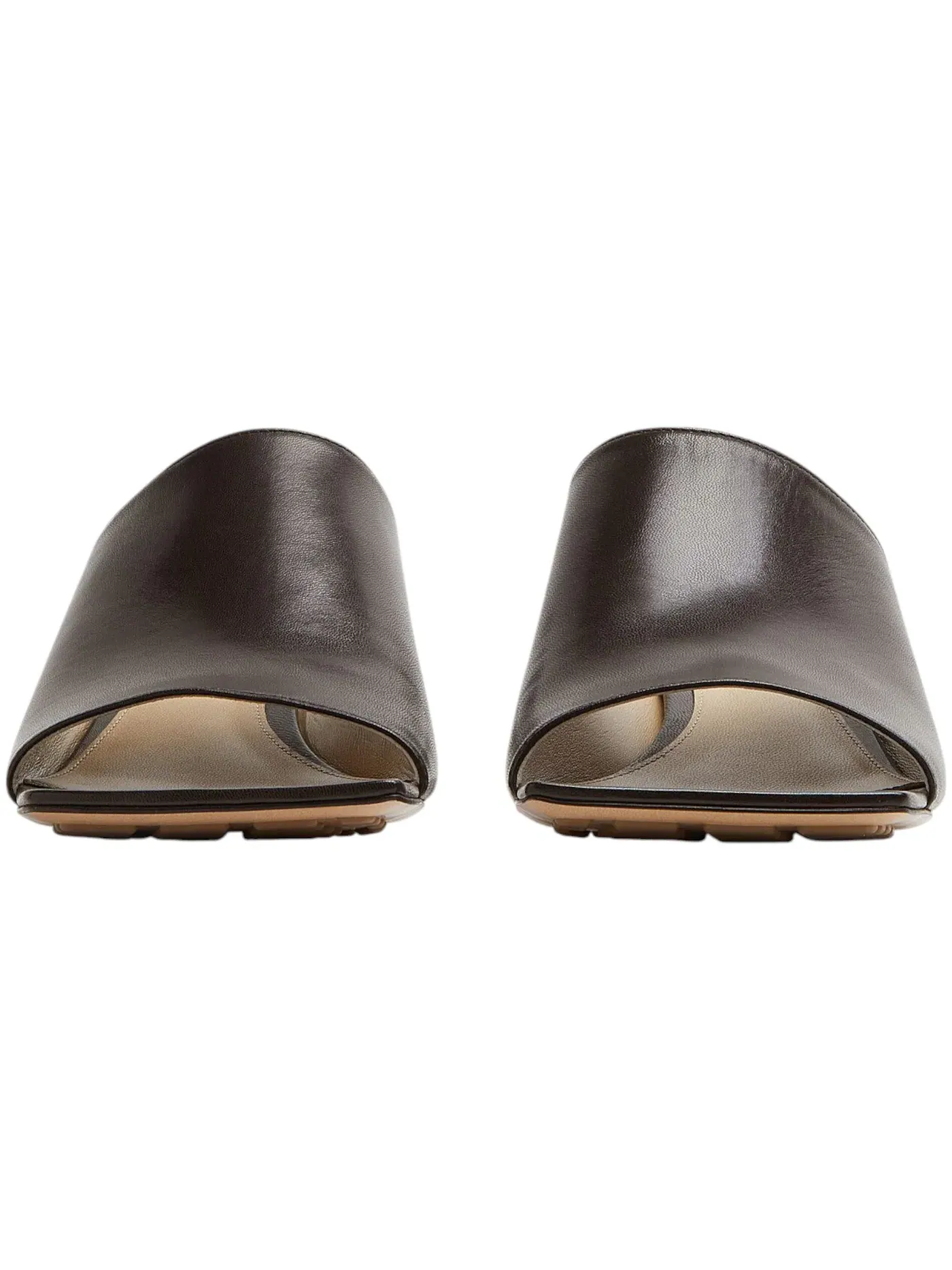 Женские босоножки-мюли Stretch Mule Bottega Veneta, Fondant — изображение 2 из 3