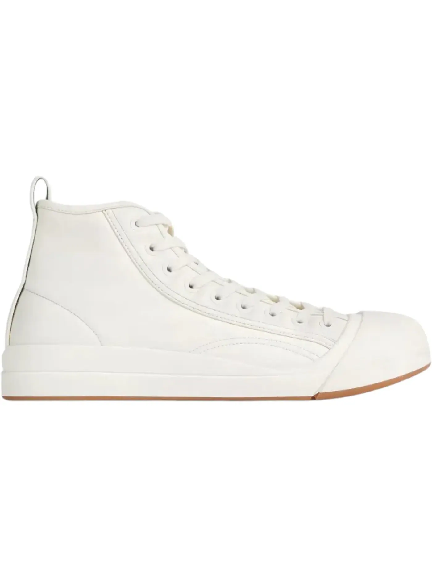 Мужские кроссовки высокие Bottega Veneta Stylish Skateboarding High Top