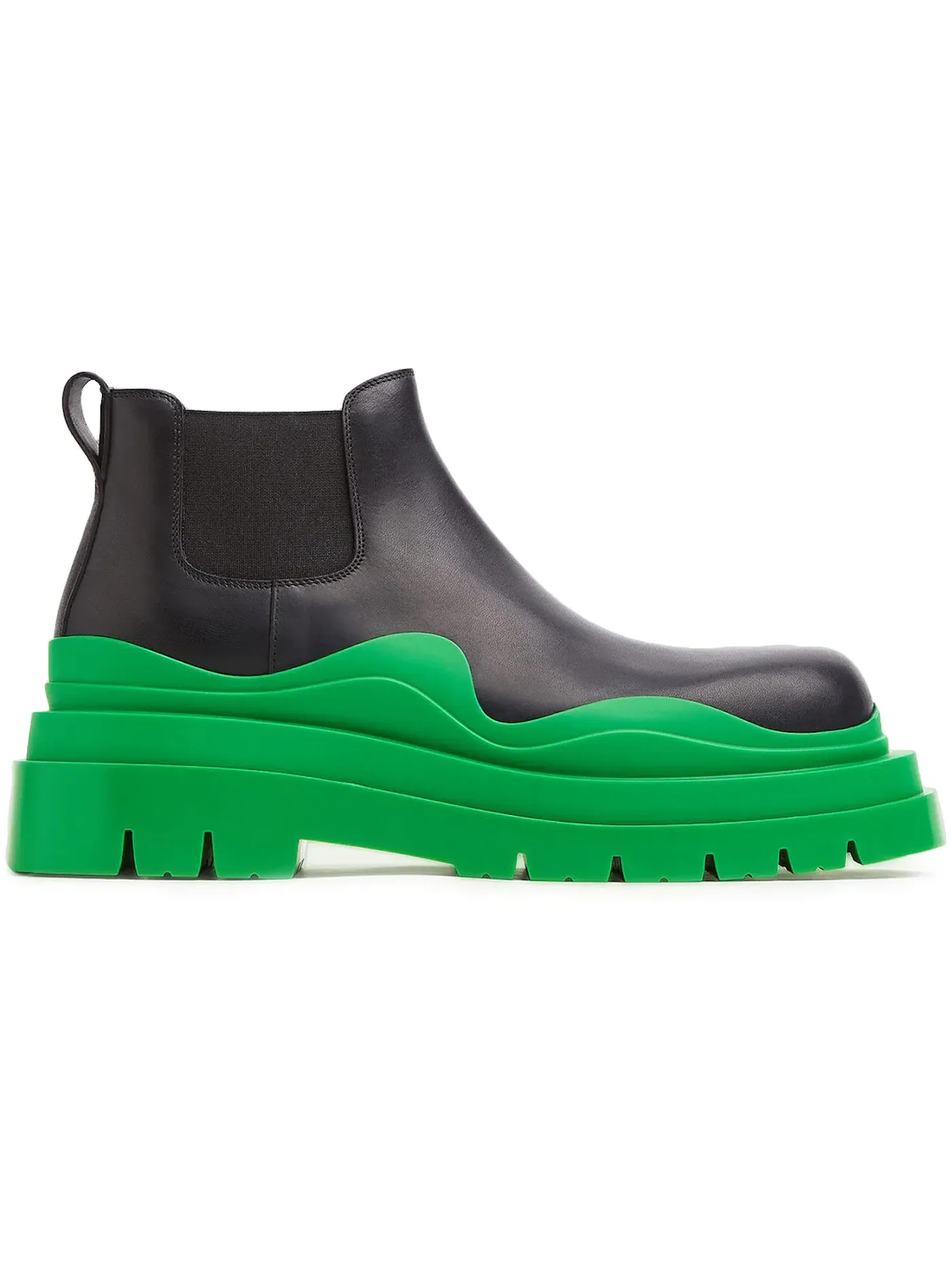 Мужские ботинки высокие с протектором Bottega Veneta Tire Boot Mid