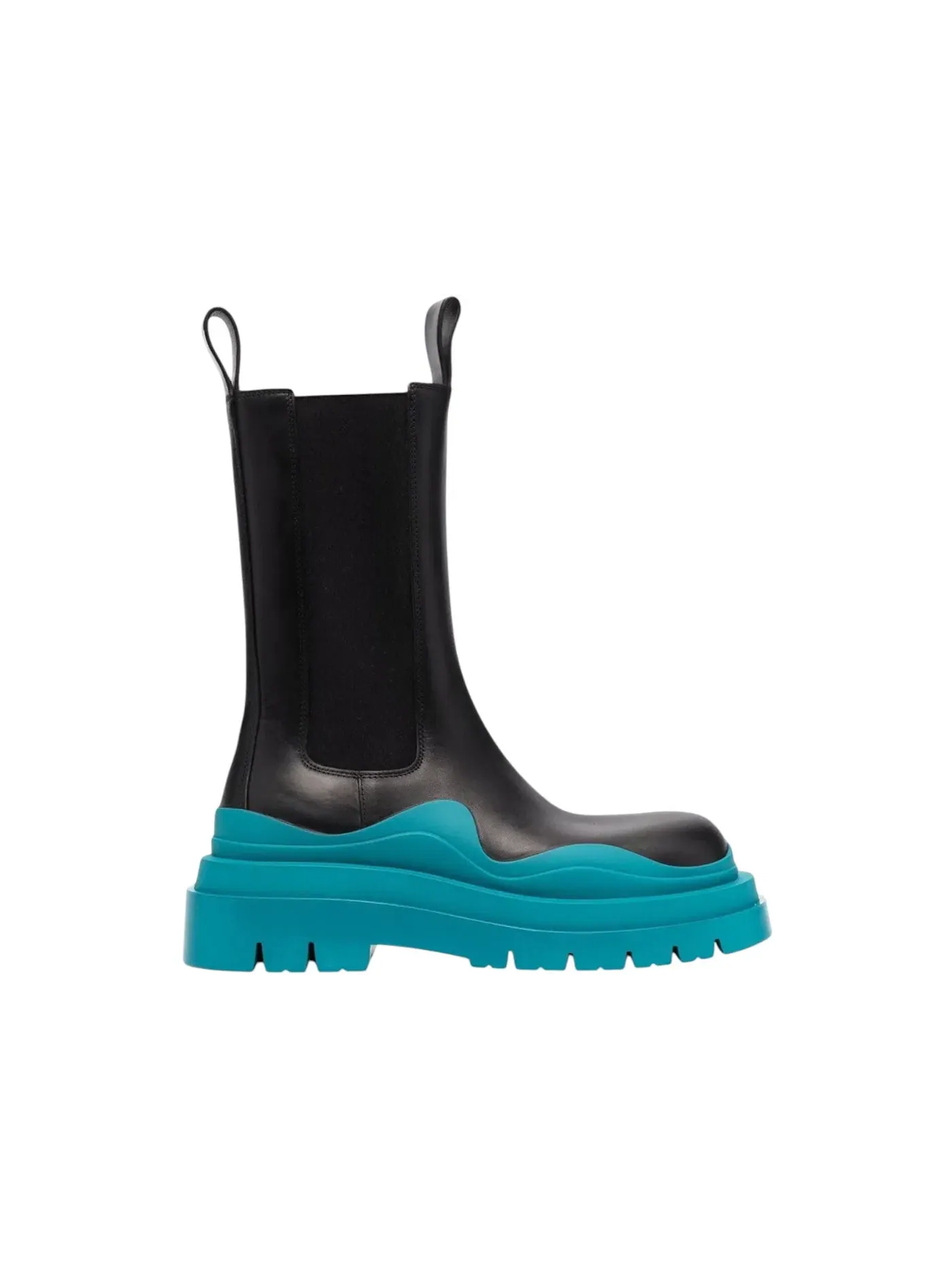 Женские ботинки с принтом Bottega Veneta Tire Boots Bottega Veneta — изображение 1 из 3, черный