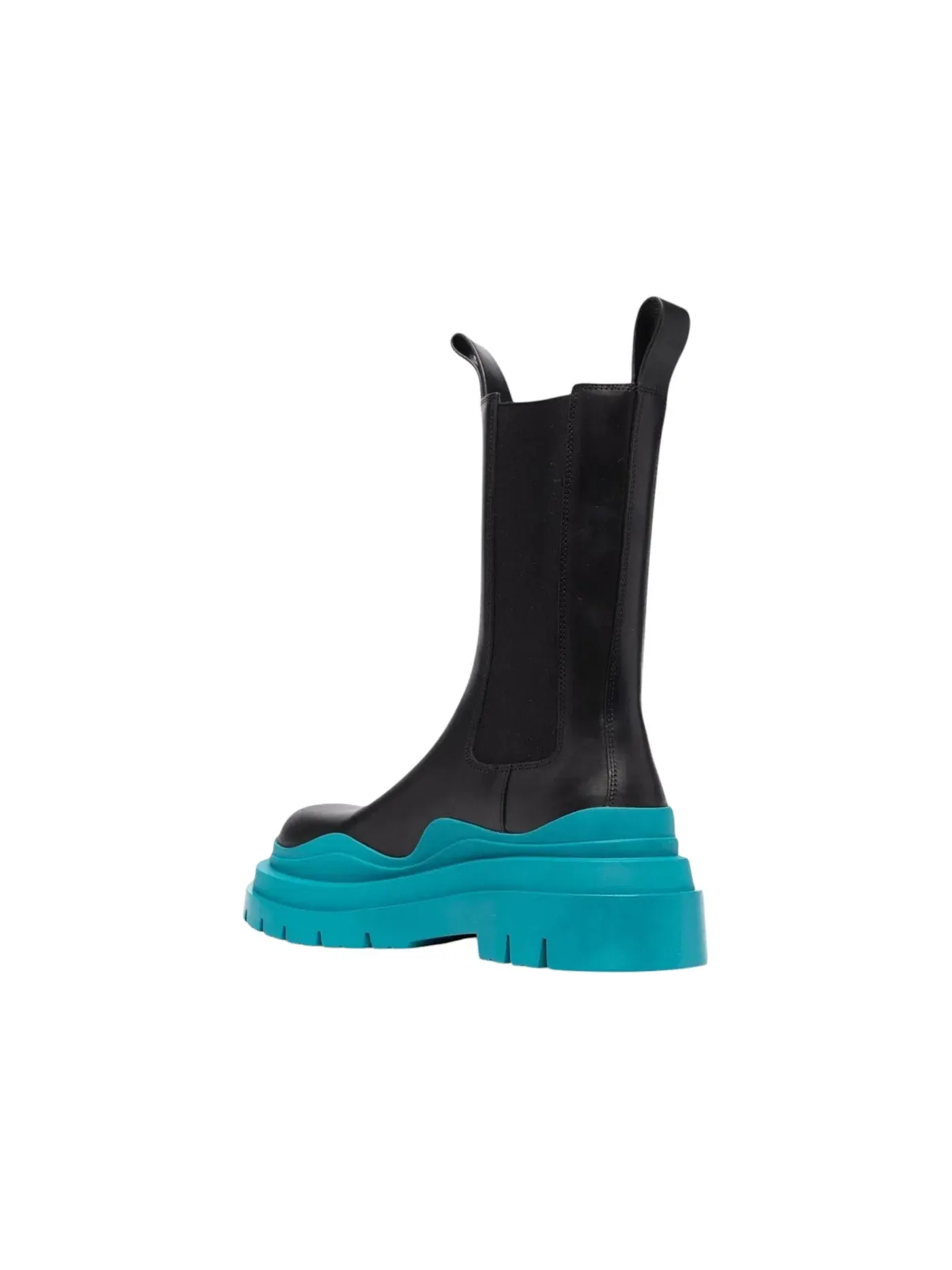 Женские ботинки с принтом Bottega Veneta Tire Boots Bottega Veneta — изображение 3 из 3, черный
