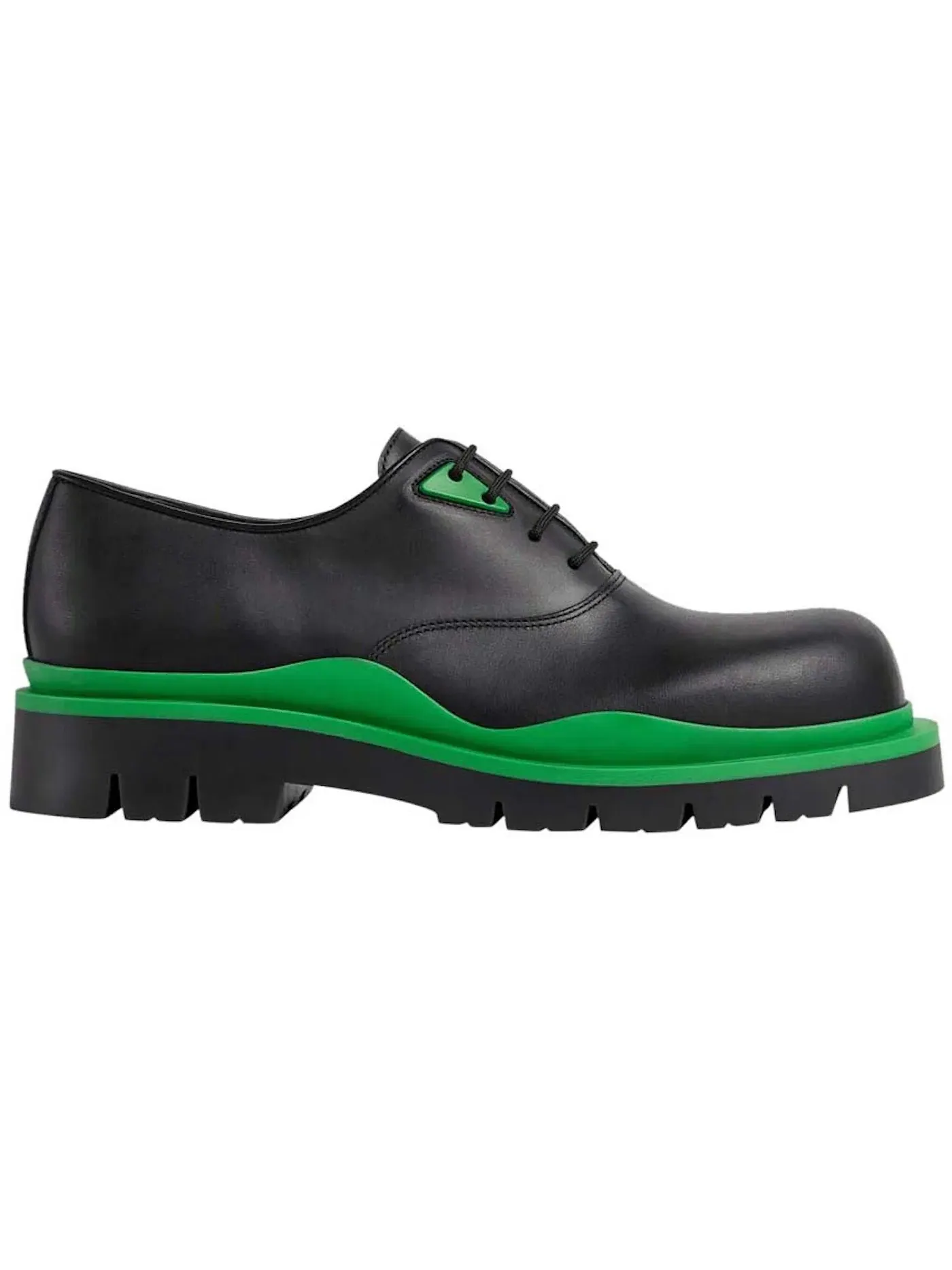Мужские оксфорды кожаные Bottega Veneta Tire Lace Up Leather Shoe