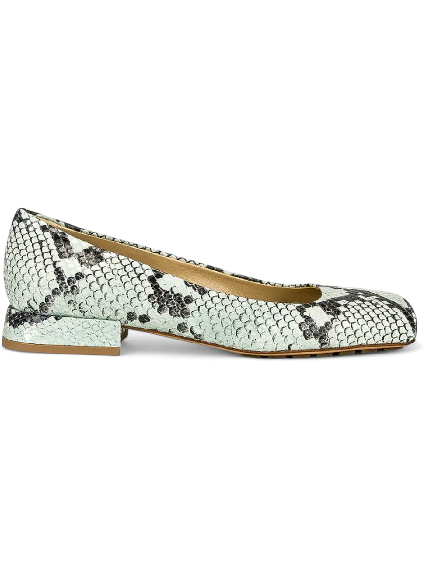Женские балетки с принтом Bottega Veneta Tower Flat Ballerinas Bottega Veneta