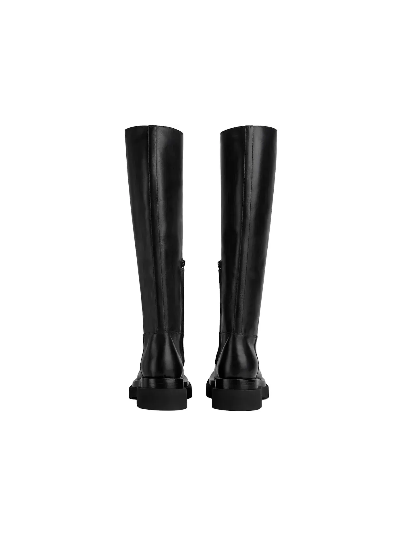 Женские ботильоны на платформе Bottega Venetta Knee High Lug Boot Bottega Veneta — изображение 3 из 3, черный