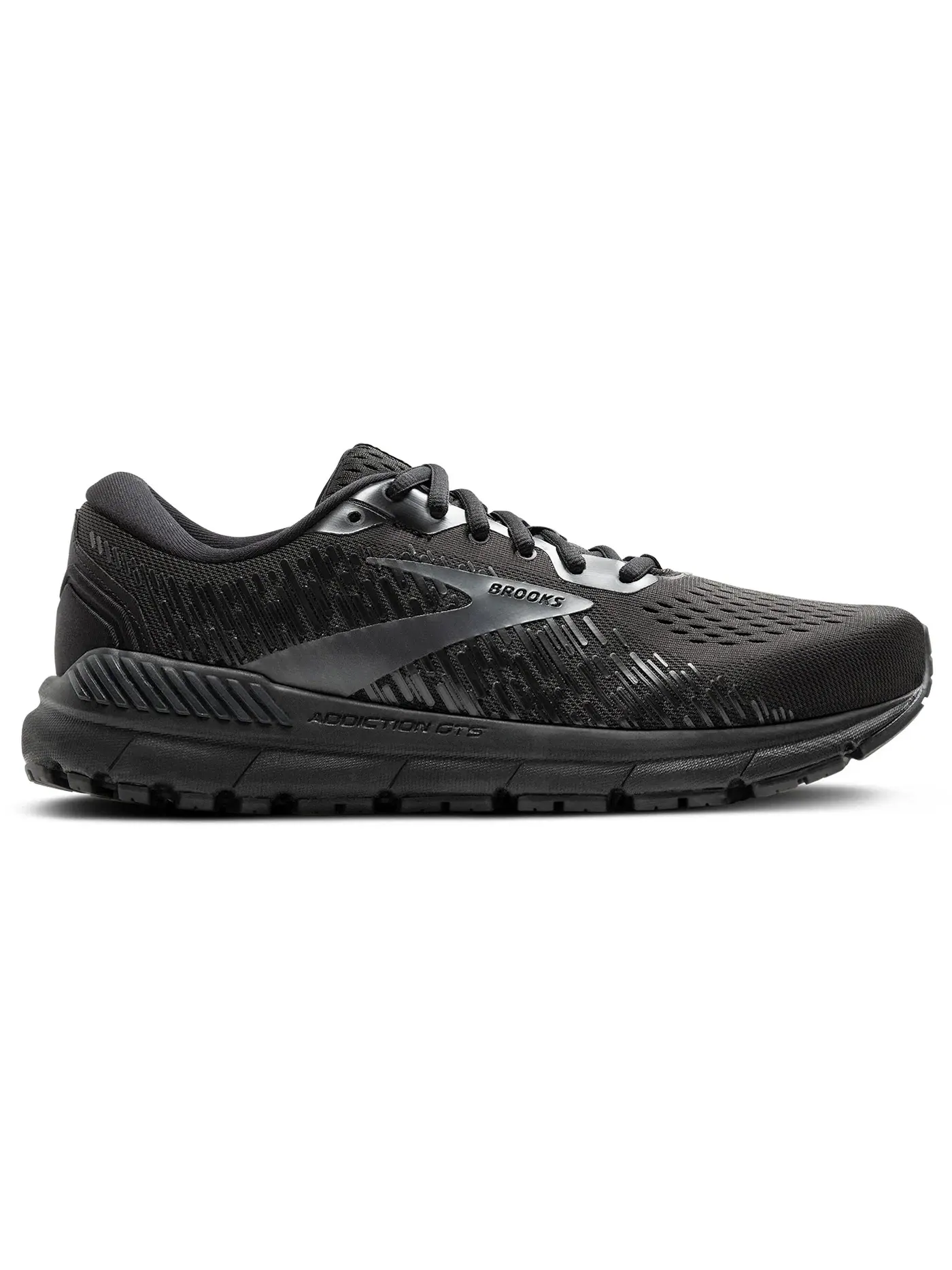Мужские кроссовки с поддержкой Brooks Addiction GTS 15 — изображение 1 из 1, черный/черный