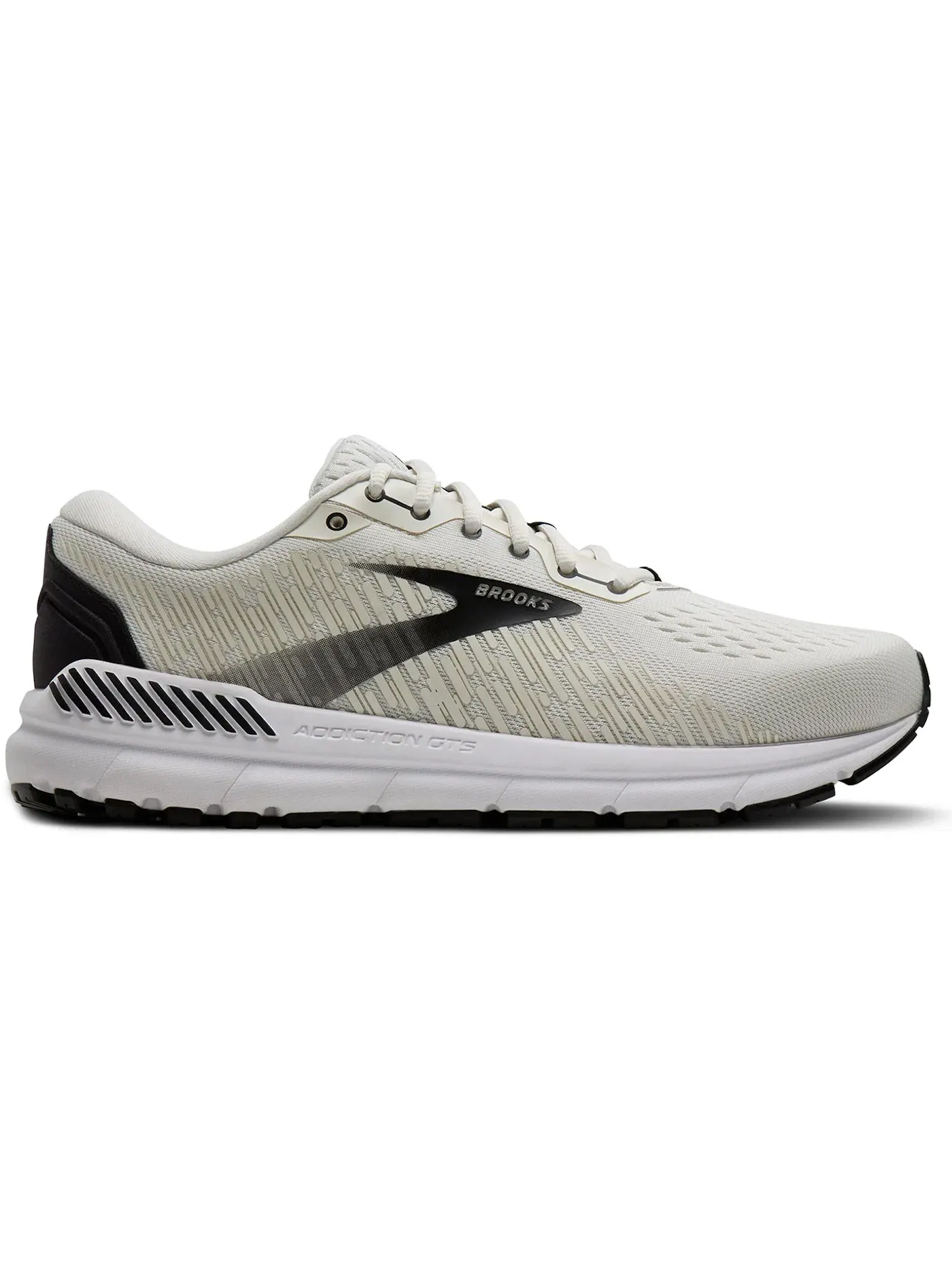 Мужские кроссовки для бега с поддержкой Brooks Addiction GTS 15 — изображение 1 из 1, серый черный белый