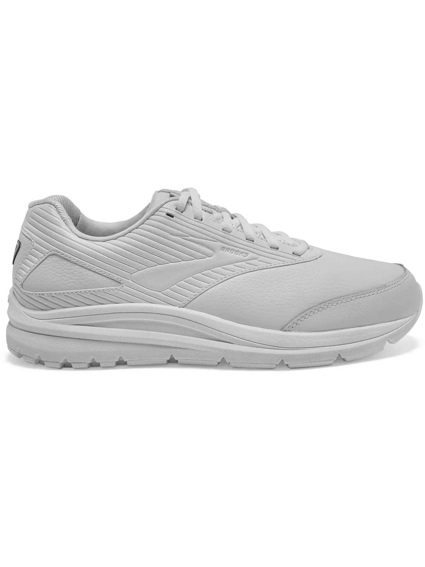 Мужские кроссовки для ходьбы Brooks Addiction Walker 2 — изображение 1 из 1, белый/белый
