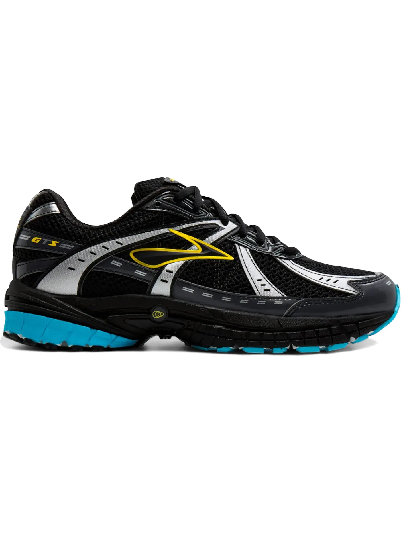 Мужские кроссовки с поддержкой Brooks Adrenaline GTS 10 — изображение 1 из 1, черный/синий/серебристый