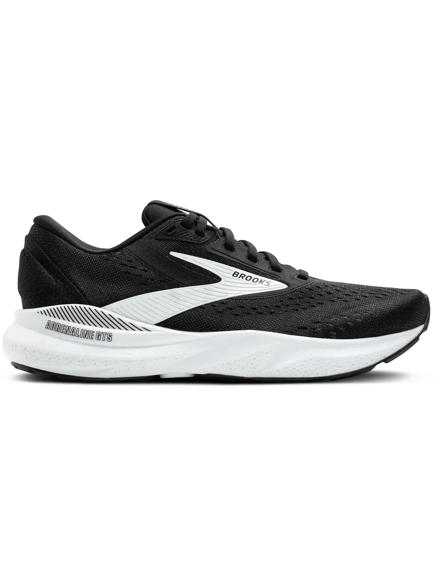 Женские кроссовки для бега Brooks Adrenaline GTS 24 — изображение 1 из 1, черный/белый