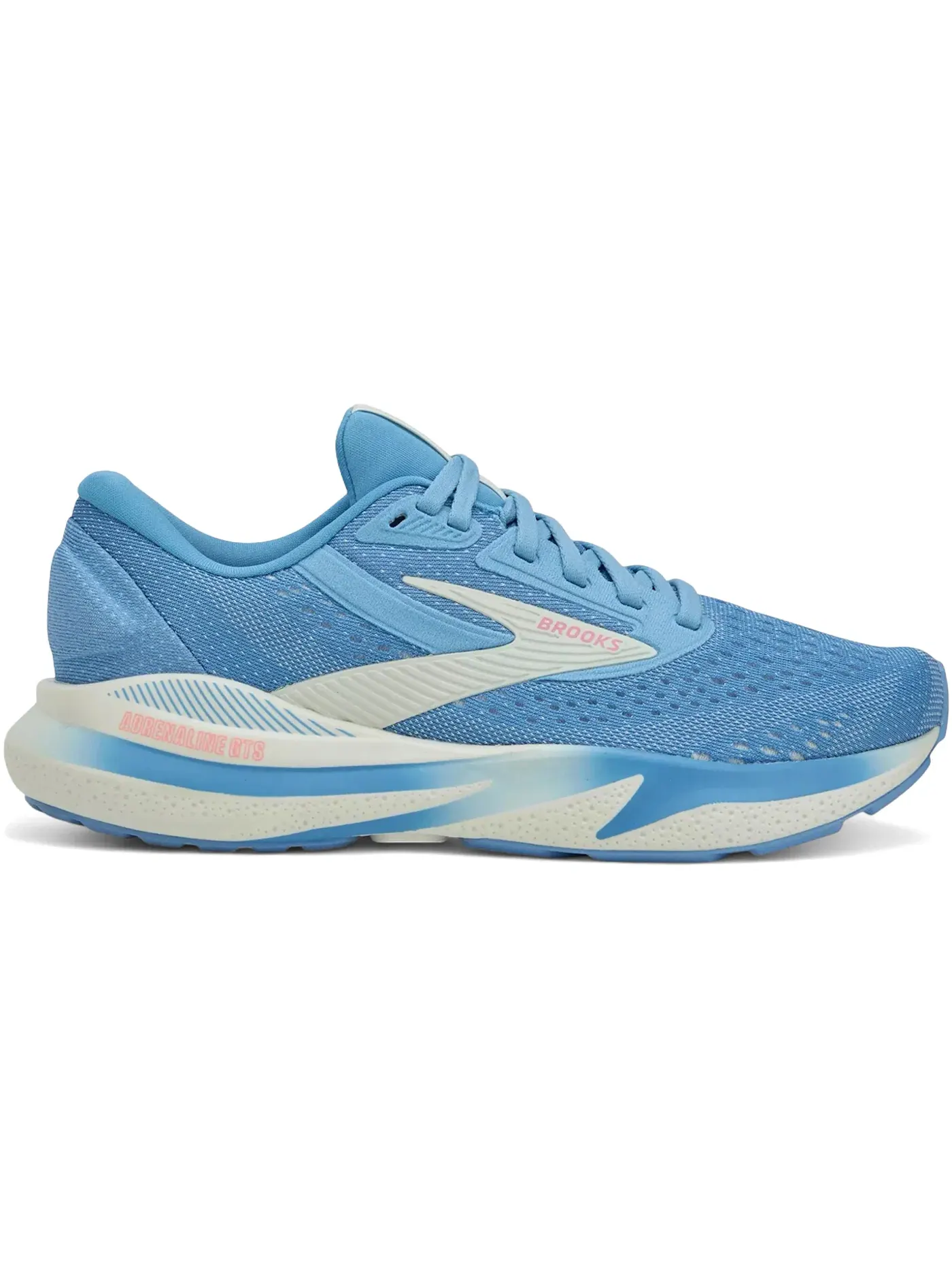 Женские кроссовки для бега с поддержкой Brooks Adrenaline GTS 24 — изображение 1 из 1, синий/серый/розовый