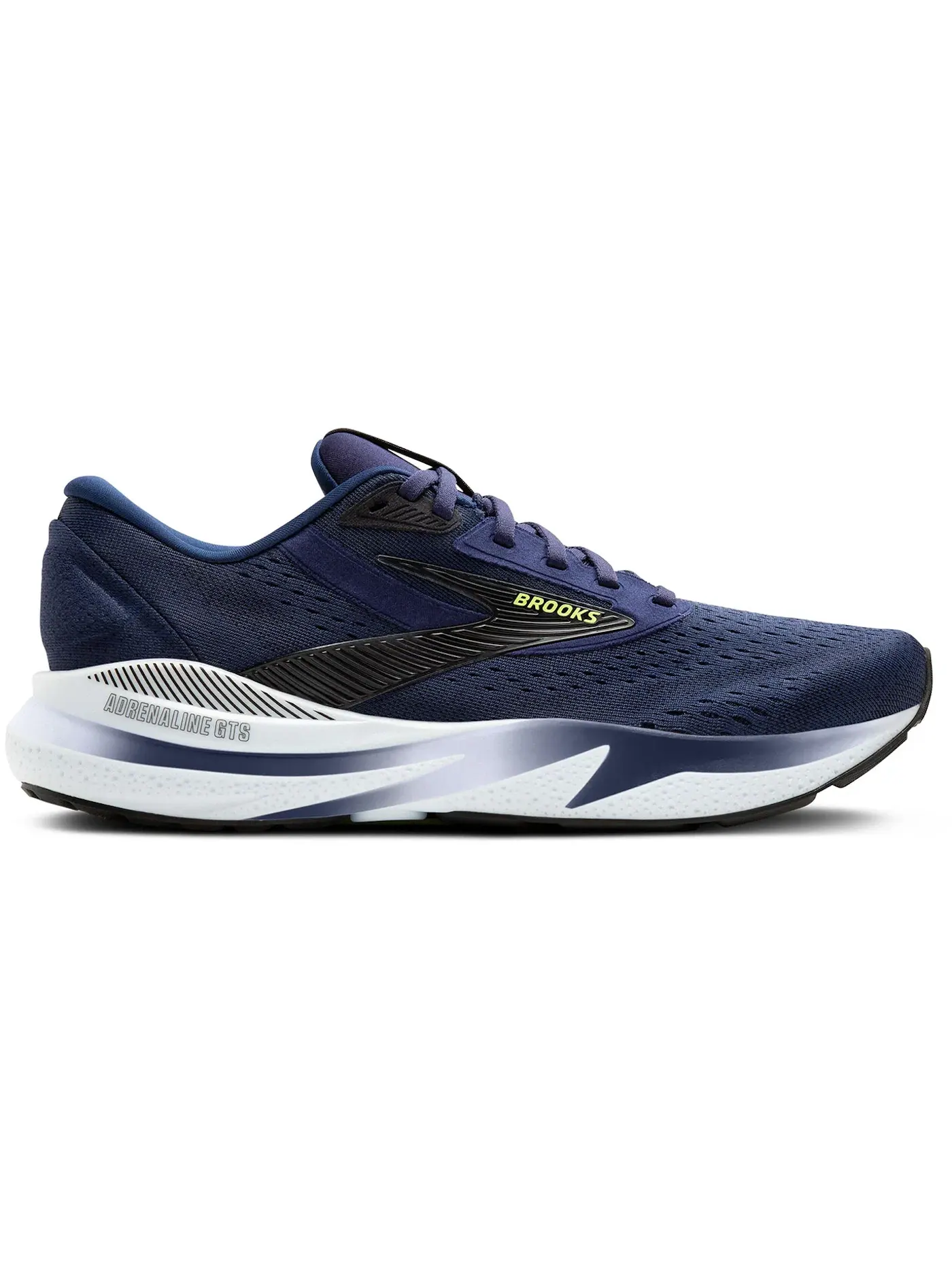 Мужские кроссовки для бега с поддержкой Brooks Adrenaline GTS 24 Brooks — изображение 1 из 1, черный/зеленый
