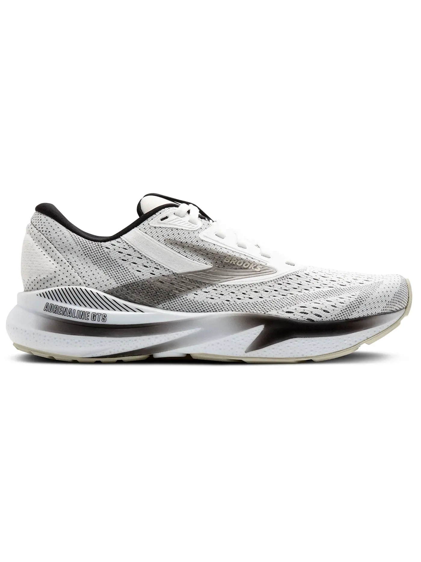 Мужские кроссовки для бега с поддержкой Brooks Adrenaline GTS 24 — изображение 1 из 1, белый/черный
