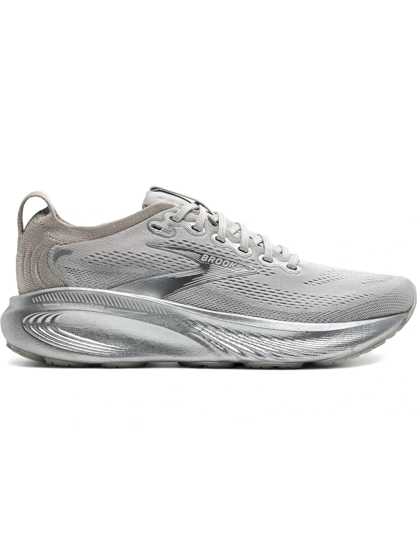 Женские кроссовки для бега с поддержкой Brooks Adrenaline GTS 25 — изображение 1 из 1, серебряный