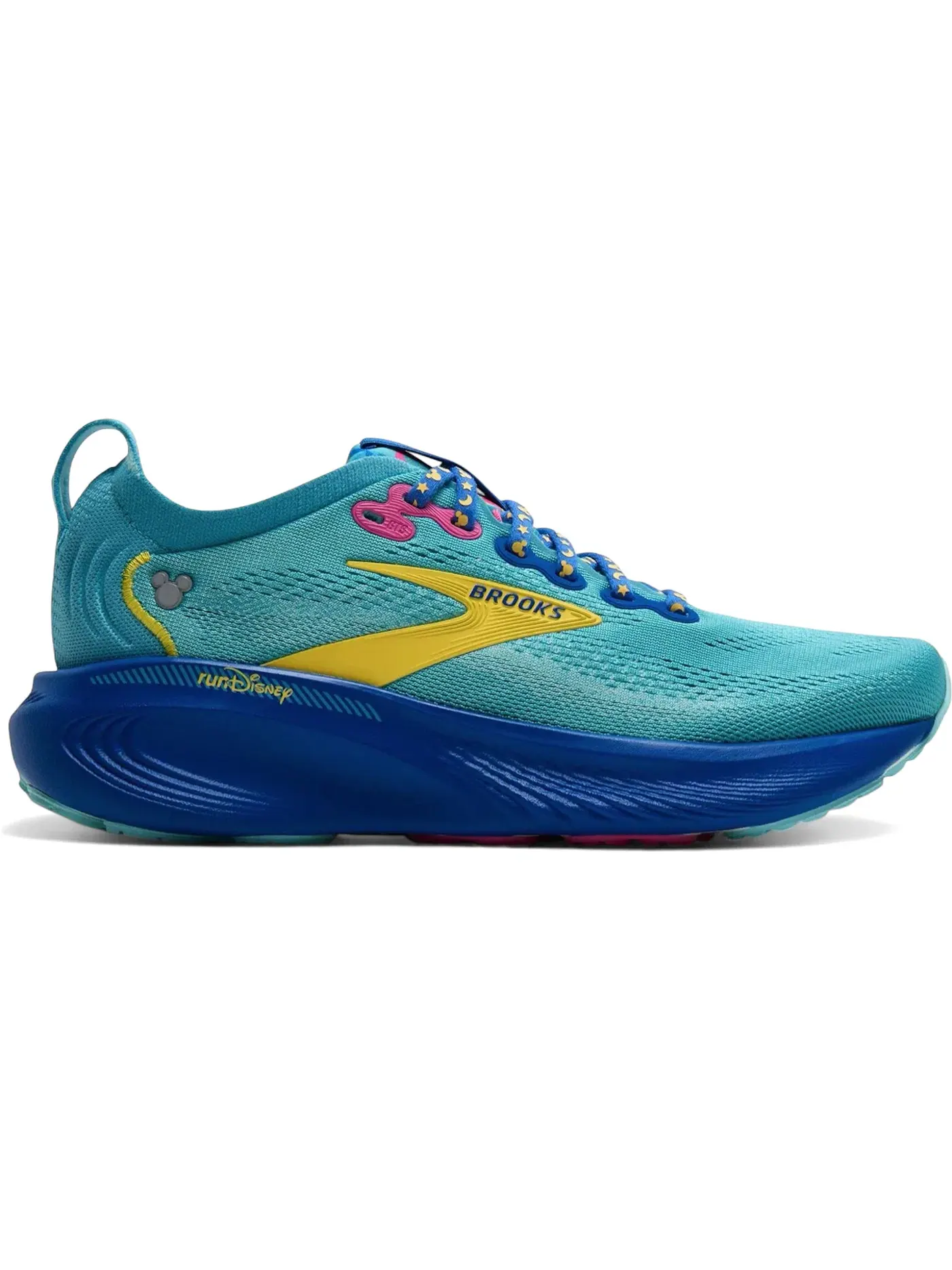 Мужские кроссовки для бега с поддержкой Brooks Adrenaline GTS 25 — изображение 1 из 1, синий/желтый