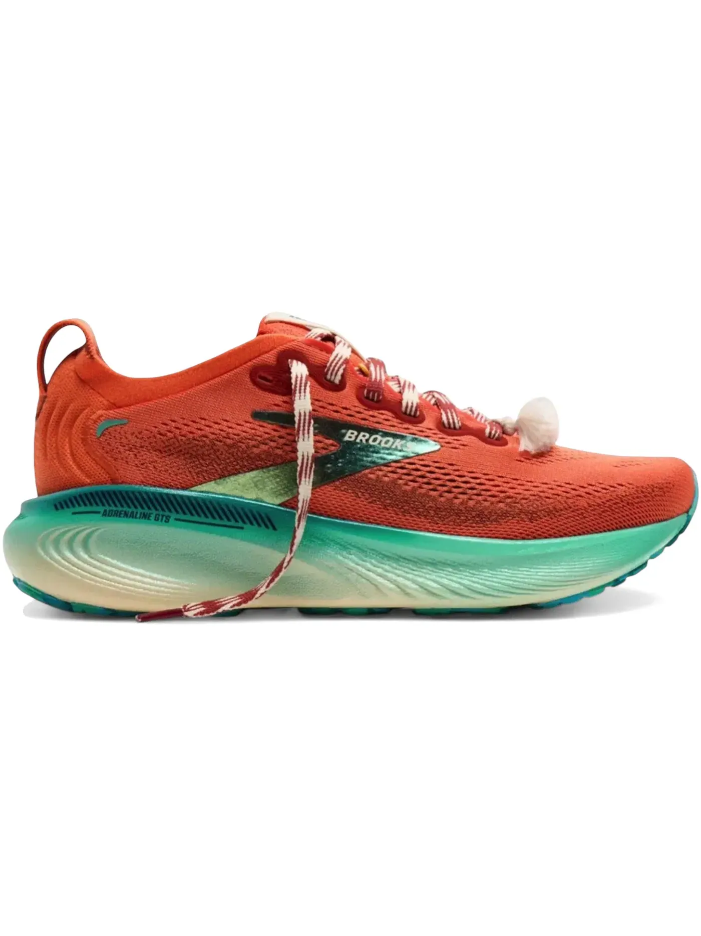 Мужские кроссовки для бега с поддержкой Brooks Adrenaline GTS 25 — изображение 1 из 1, оранжевый/синий/желтый