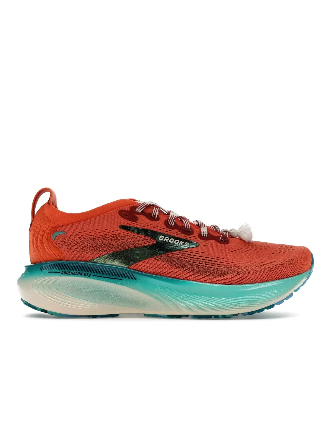Женские кроссовки для бега Brooks Adrenaline GTS 25 — изображение 1 из 4, оранжевый/синий/желтый