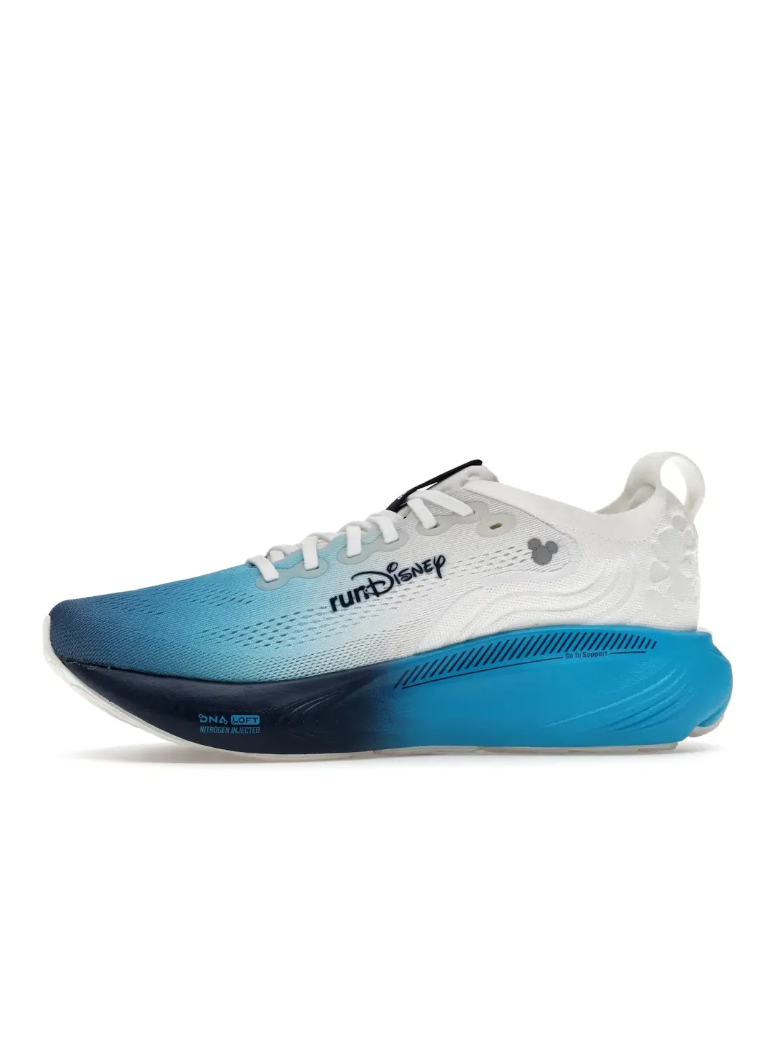 Женские кроссовки для бега с поддержкой Brooks Adrenaline GTS 25 — изображение 3 из 4, белый/синий