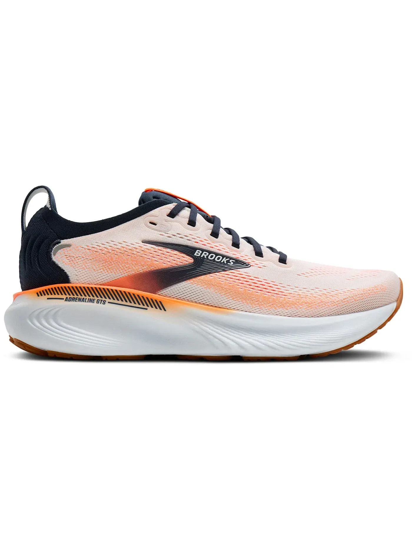 Мужские кроссовки для бега с поддержкой Brooks Adrenaline GTS 25 — изображение 1 из 1, белый оранжевый