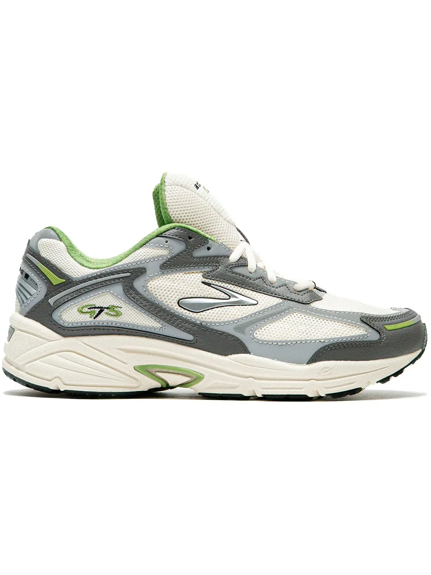 Мужские кроссовки Lifestyle Brooks Adrenaline GTS 4 — изображение 1 из 1, белый/черный/зеленый