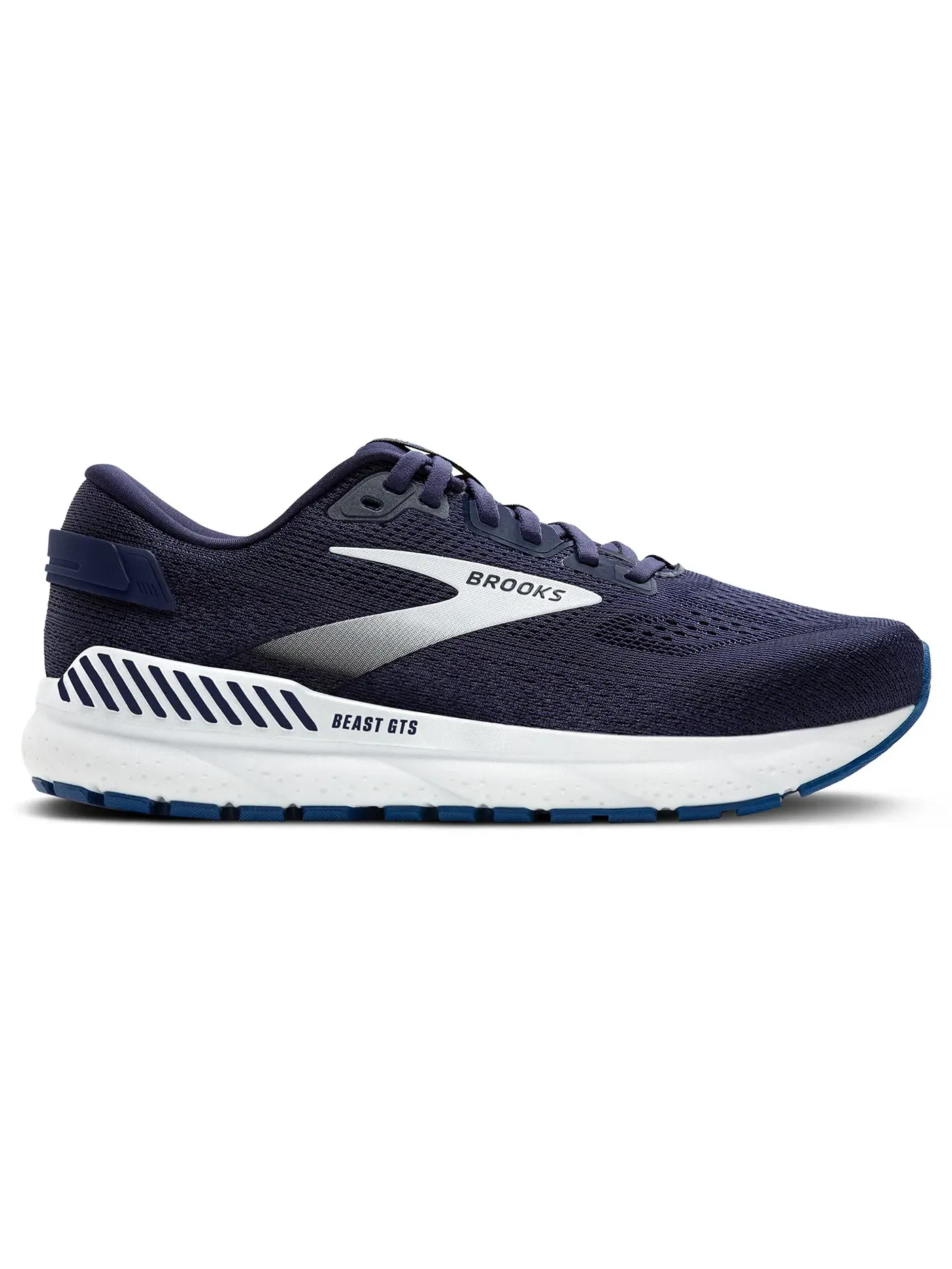 Мужские кроссовки для бега с поддержкой Brooks Beast GTS 24 — изображение 1 из 1, темно-синий/белый
