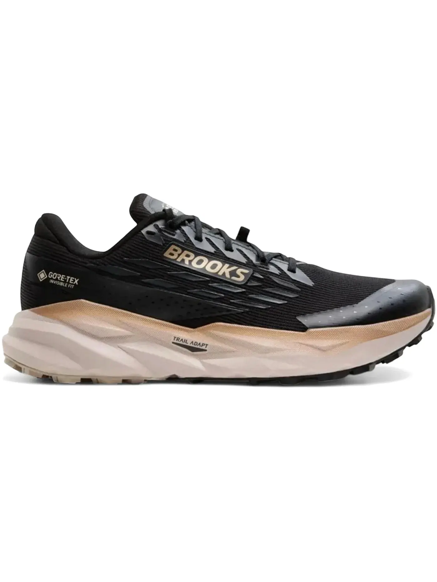 Мужские беговые кроссовки с мембраной Gore-Tex Brooks Cascadia 19 Gore-Tex Brooks — изображение 1 из 1, черный//серый