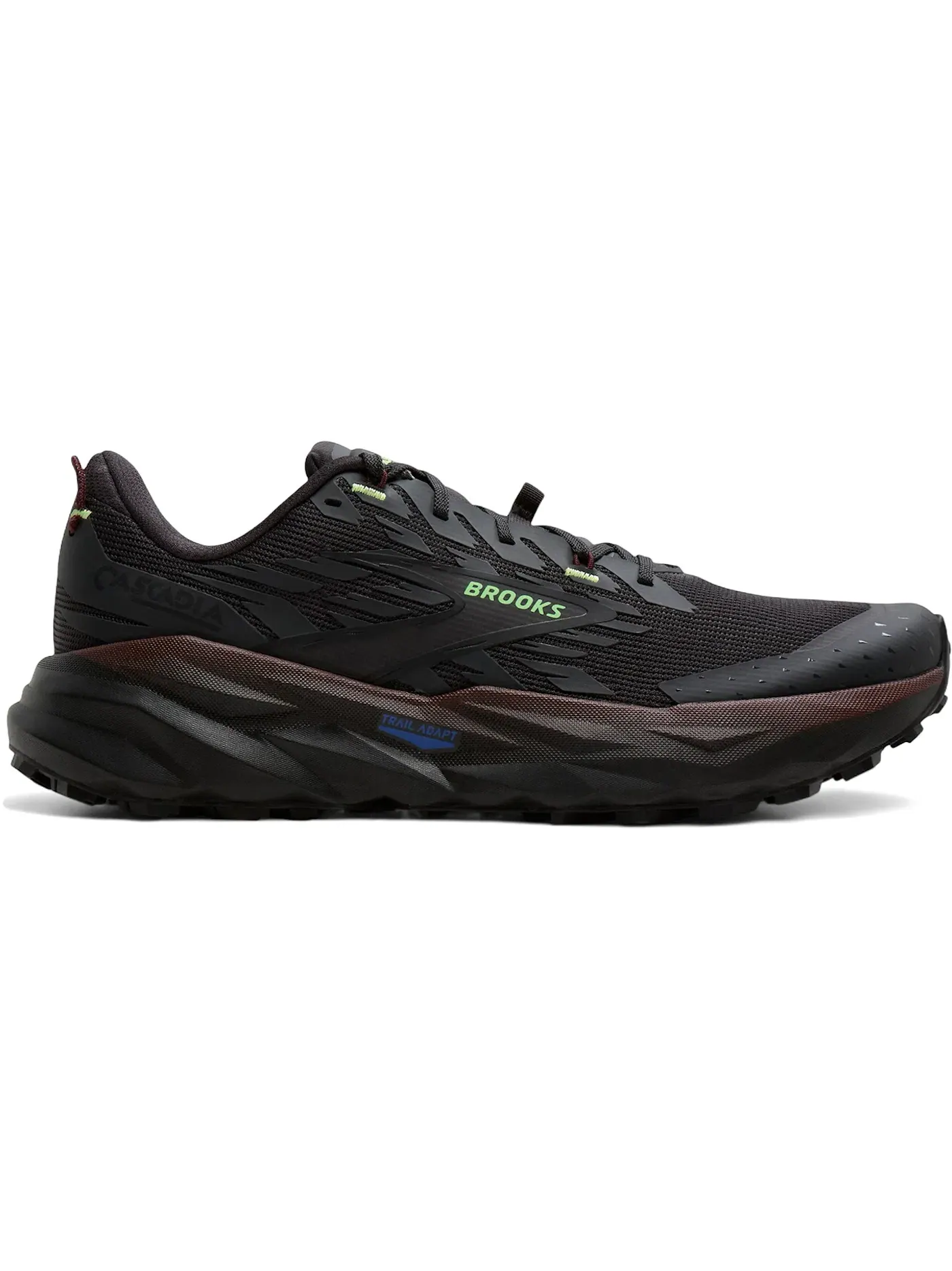 Мужские кроссовки для бега Brooks Cascadia 19 — изображение 1 из 1, зеленый