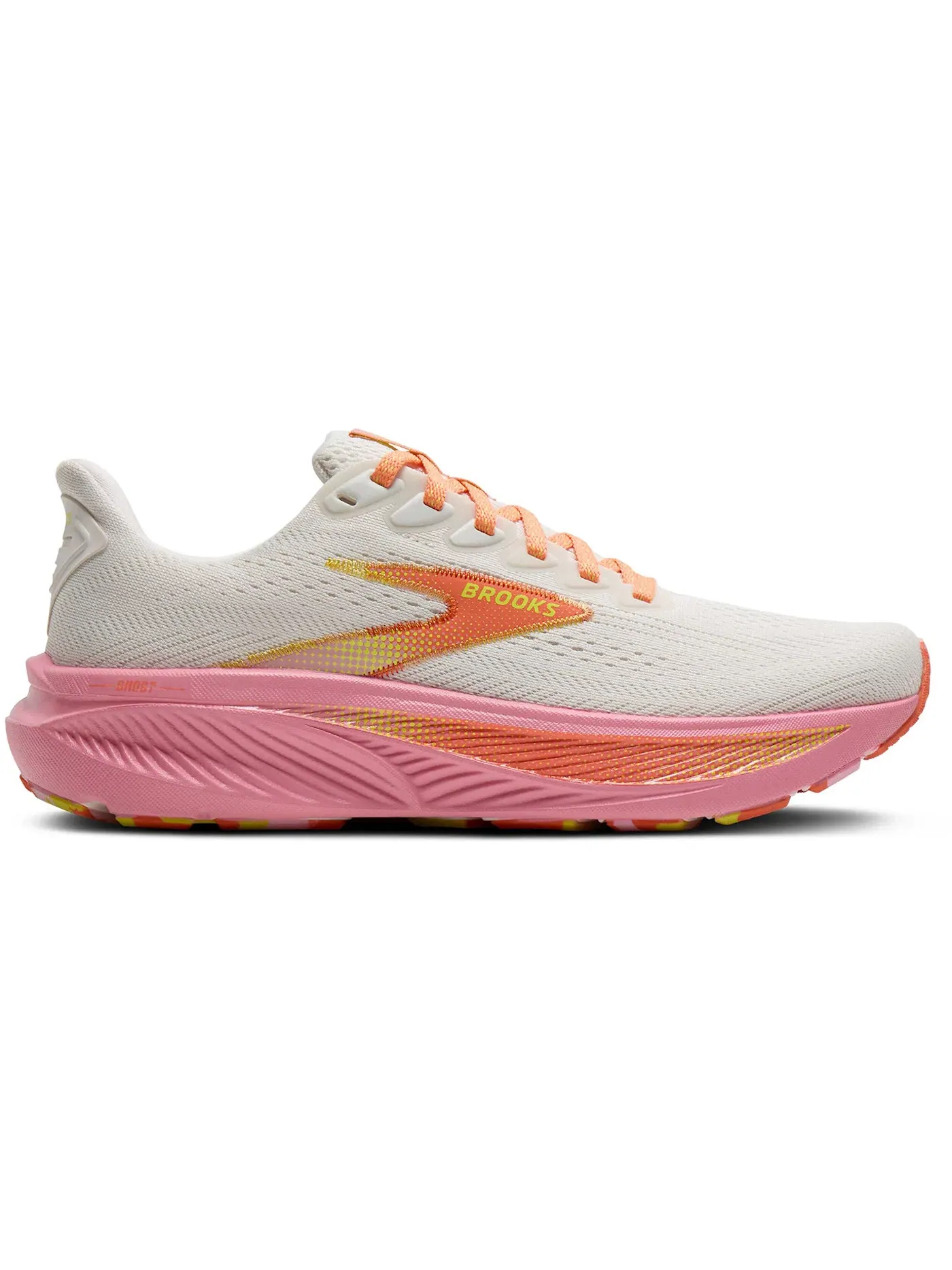 Женские кроссовки для бега Brooks Ghost 17, Coconut Candy Limeade — изображение 1 из 1