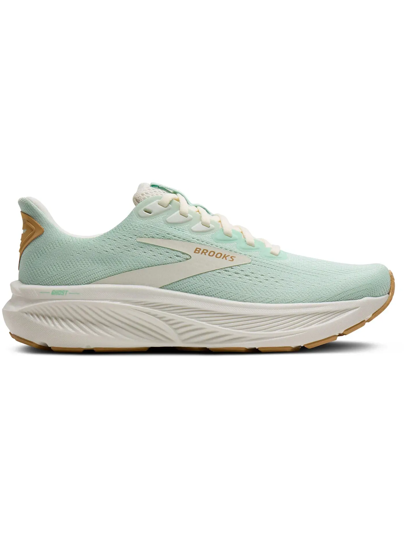 Женские кроссовки для бега Brooks Ghost 17, Honeydew/Coconut/Taffy — изображение 1 из 1