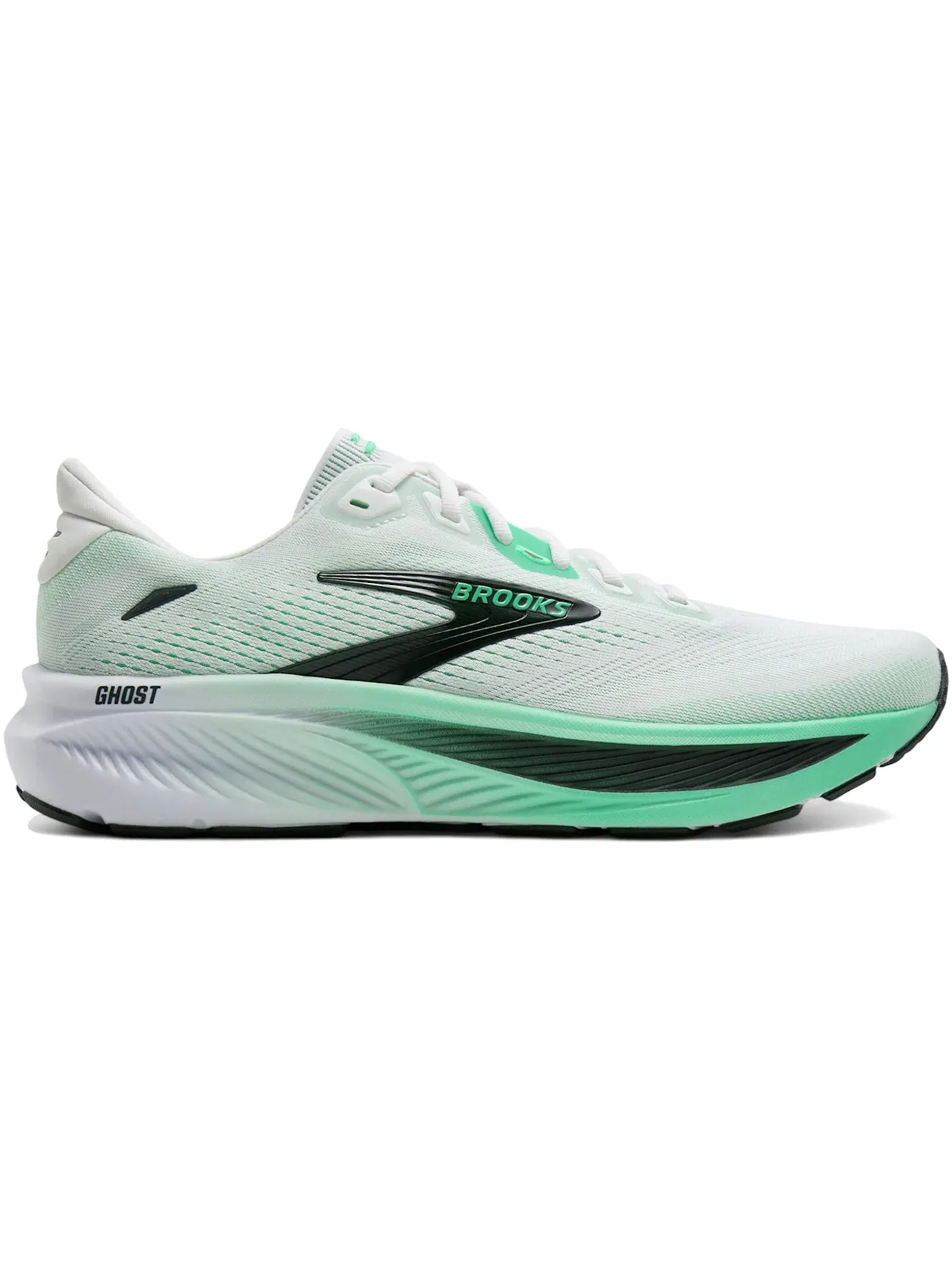 Мужские кроссовки для бега Brooks Ghost 18 Brooks — изображение 1 из 1, белый