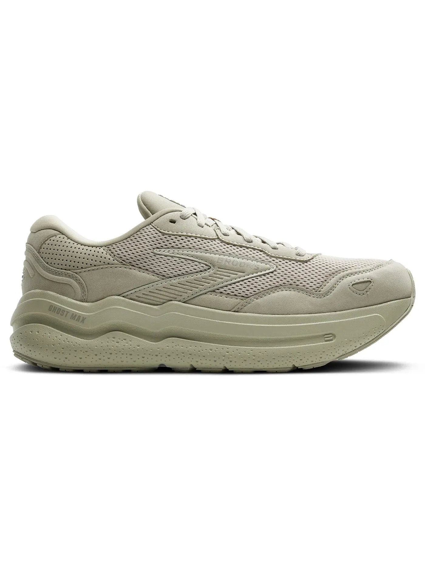 Мужские кроссовки с амортизацией Brooks Ghost Max SE Brooks, Stone Oak — изображение 1 из 1