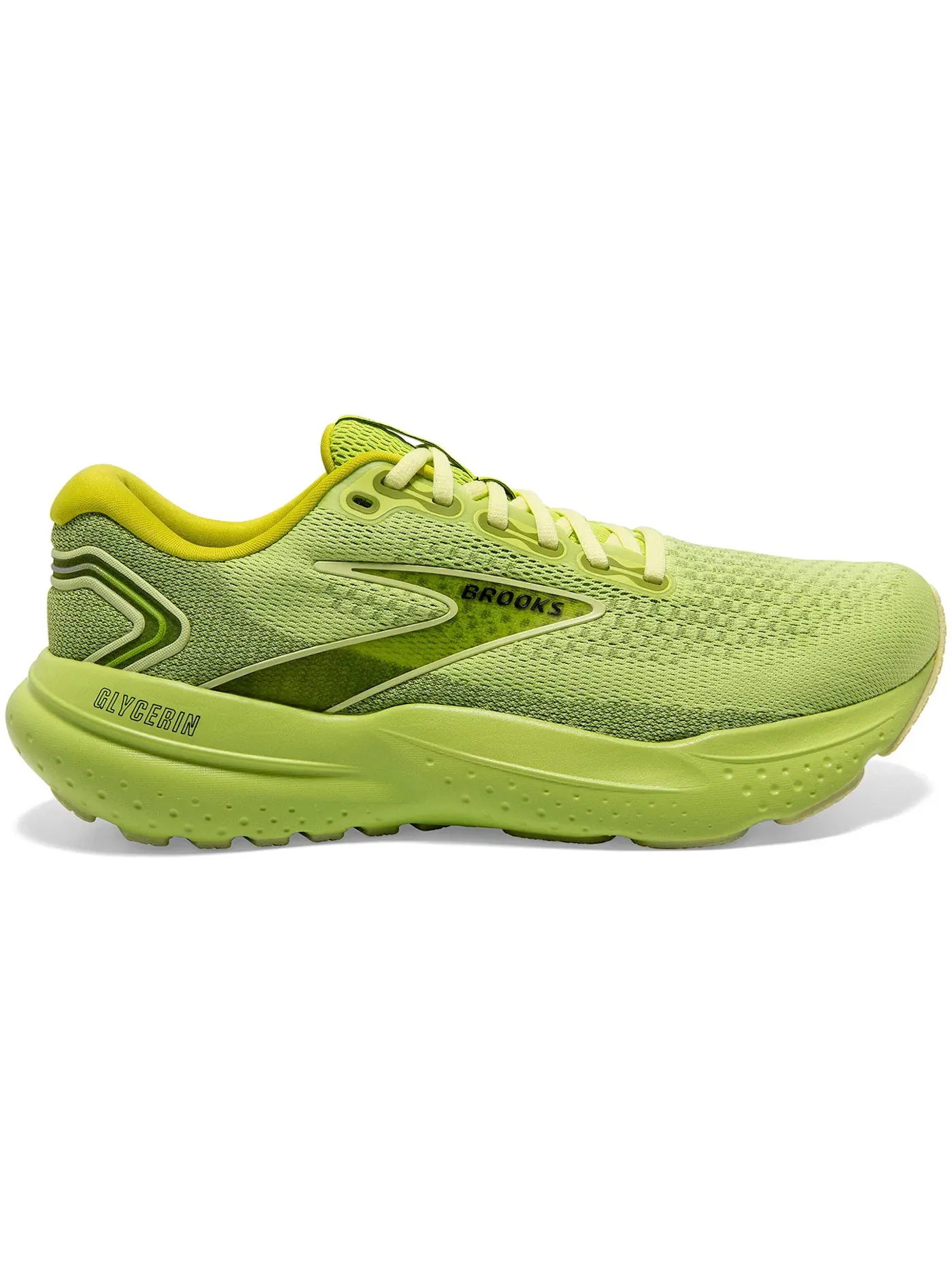 Мужские кроссовки для бега Glycerin 21 Brooks — изображение 1 из 1, бледный желтый