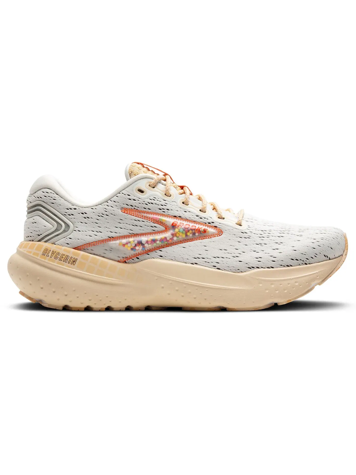 Мужские кроссовки для бега Glycerin 21 Brooks, Snow/Dawn/Straw — изображение 1 из 1