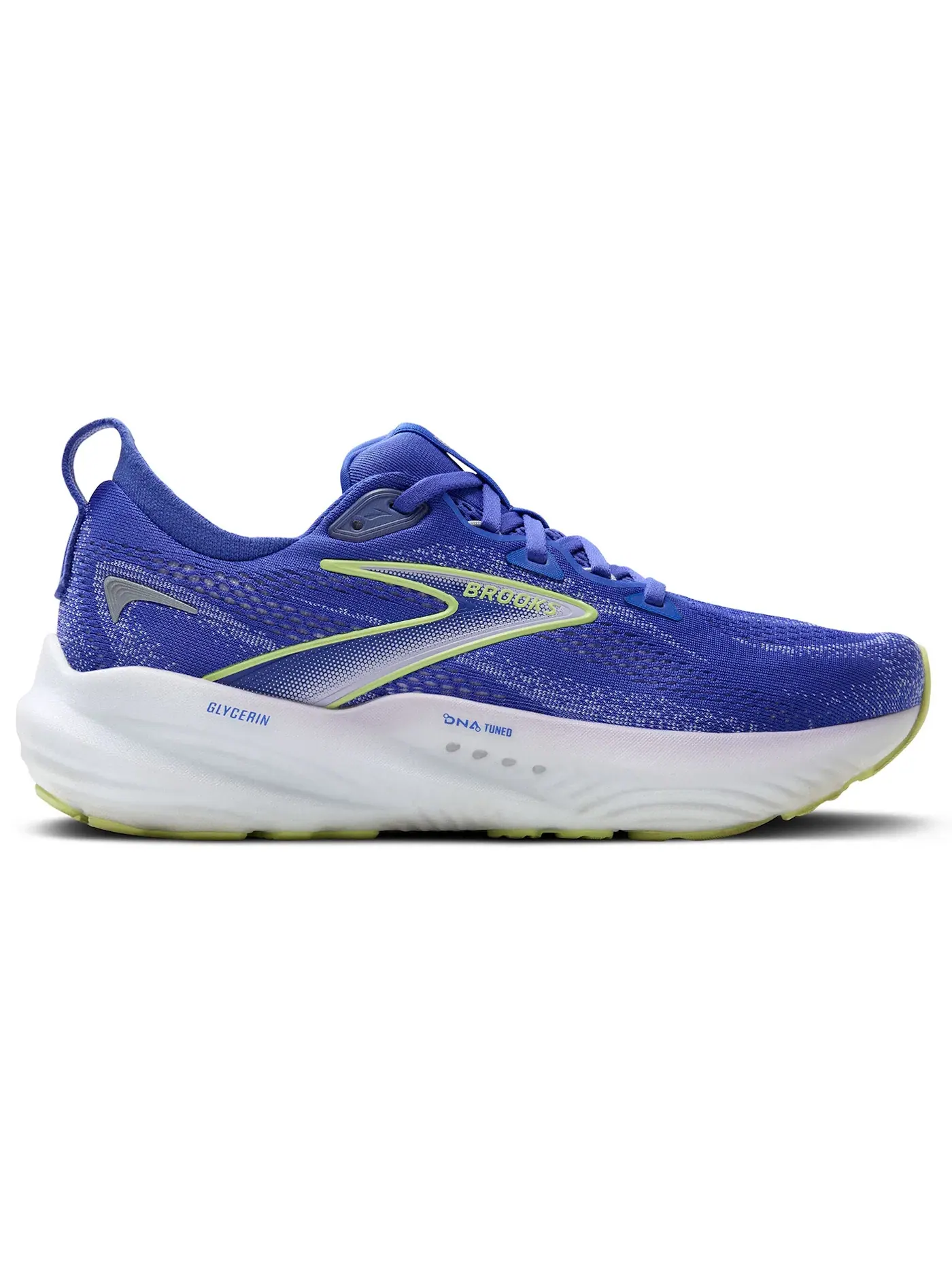 Женские кроссовки с амортизацией Brooks Glycerin 22 — изображение 1 из 1, синий//желтый