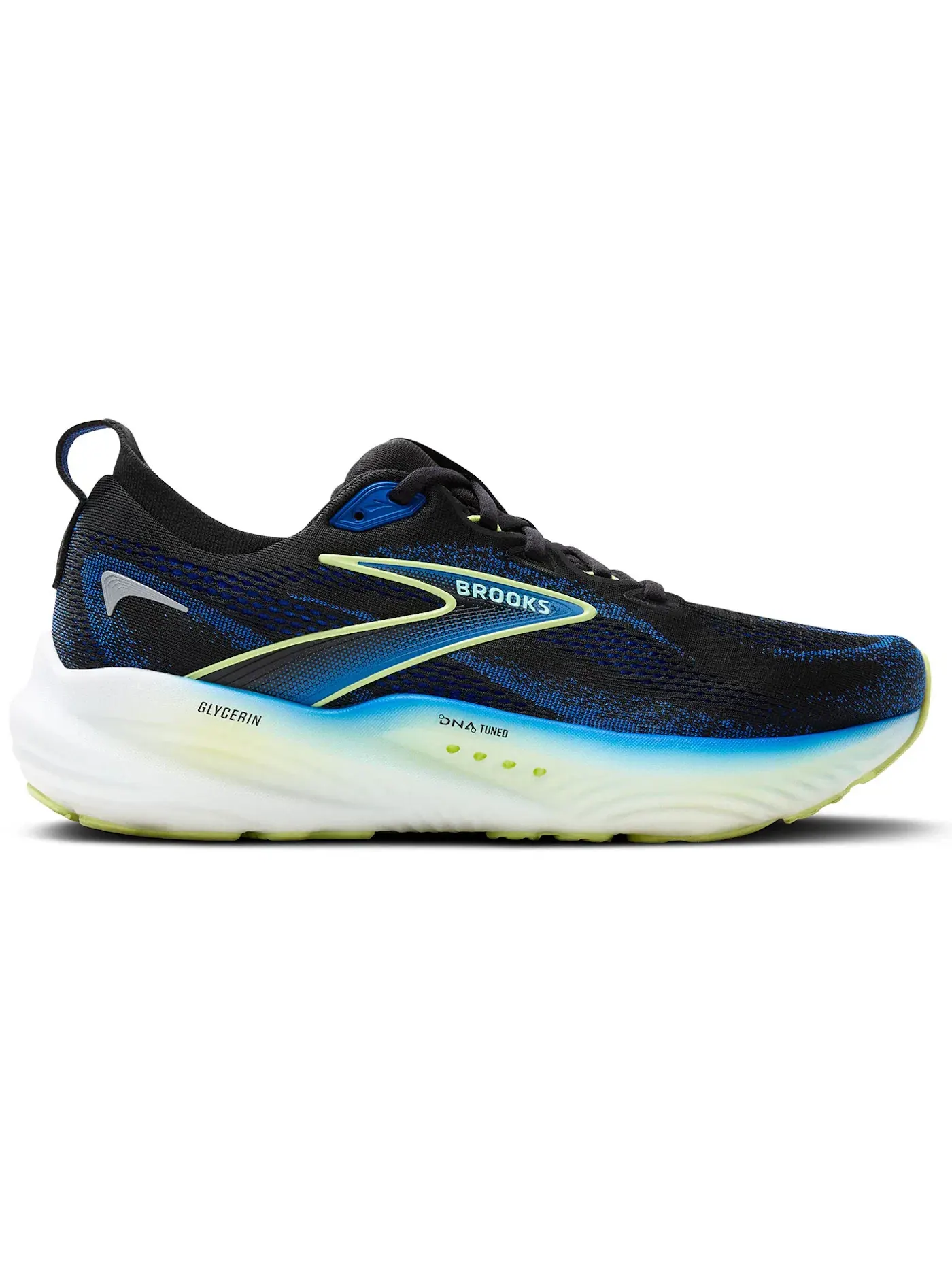Мужские кроссовки для бега Brooks Glycerin 22 — изображение 1 из 1, черный//желтый