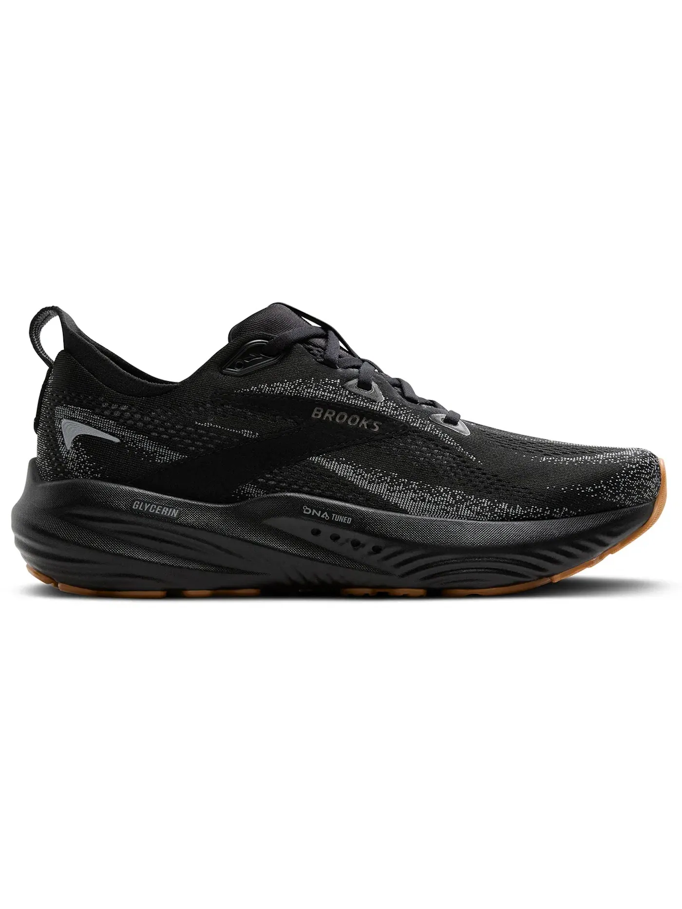 Мужские кроссовки для бега Brooks Glycerin 22 — изображение 1 из 1, черный/серый