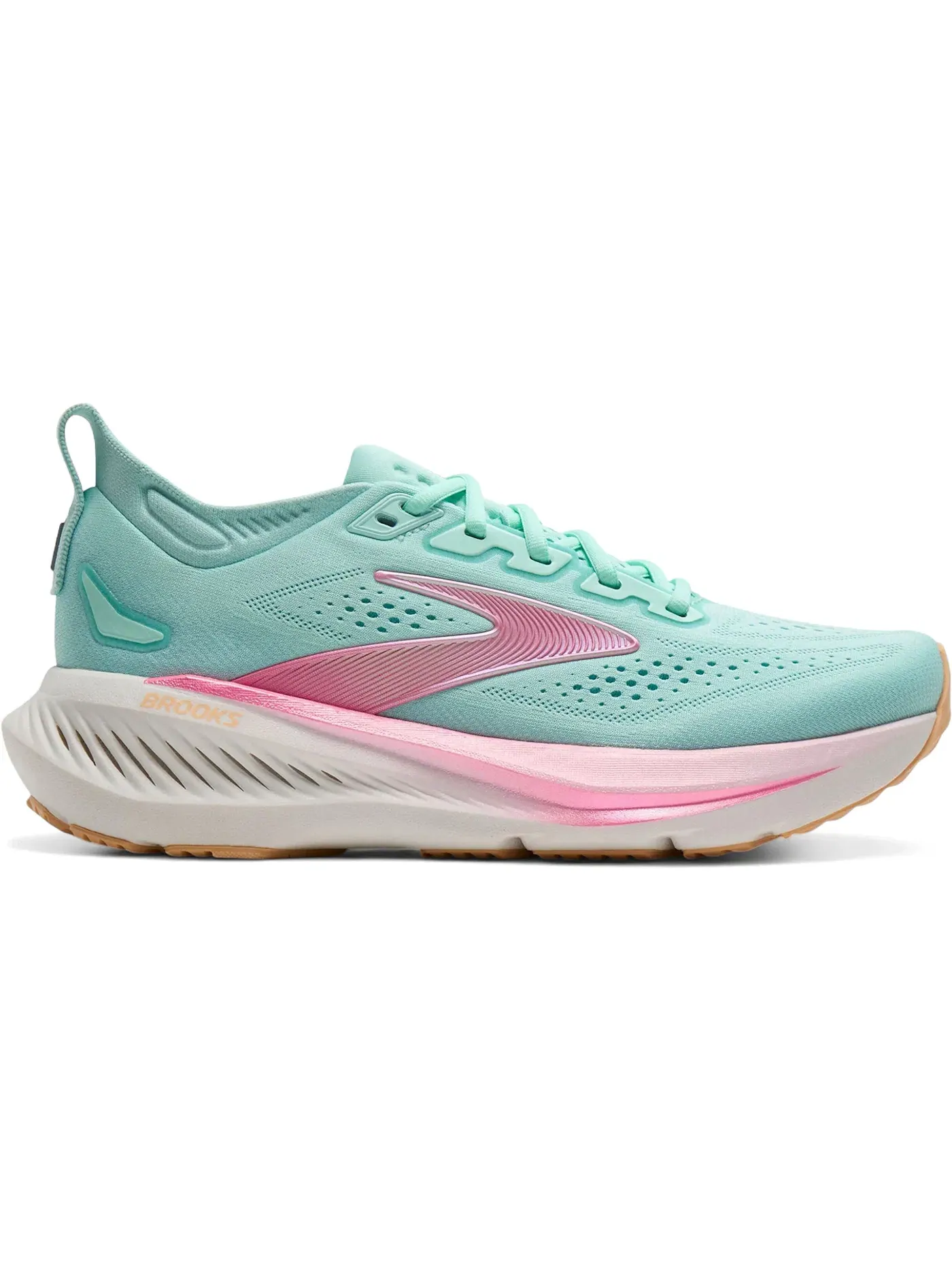 Женские кроссовки для бега Brooks Glycerin 23 — изображение 1 из 1, голубой розовый