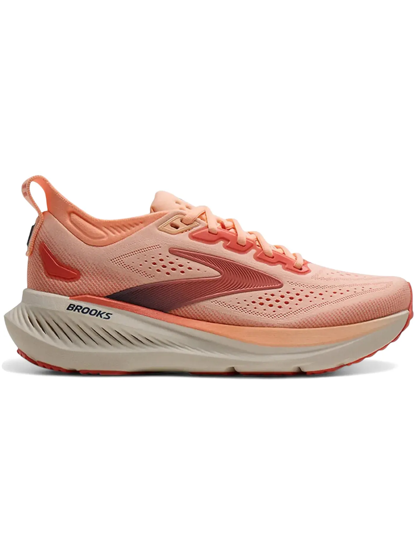 Женские кроссовки для бега Brooks Glycerin 23, Coral Peach Spellbound — изображение 1 из 1