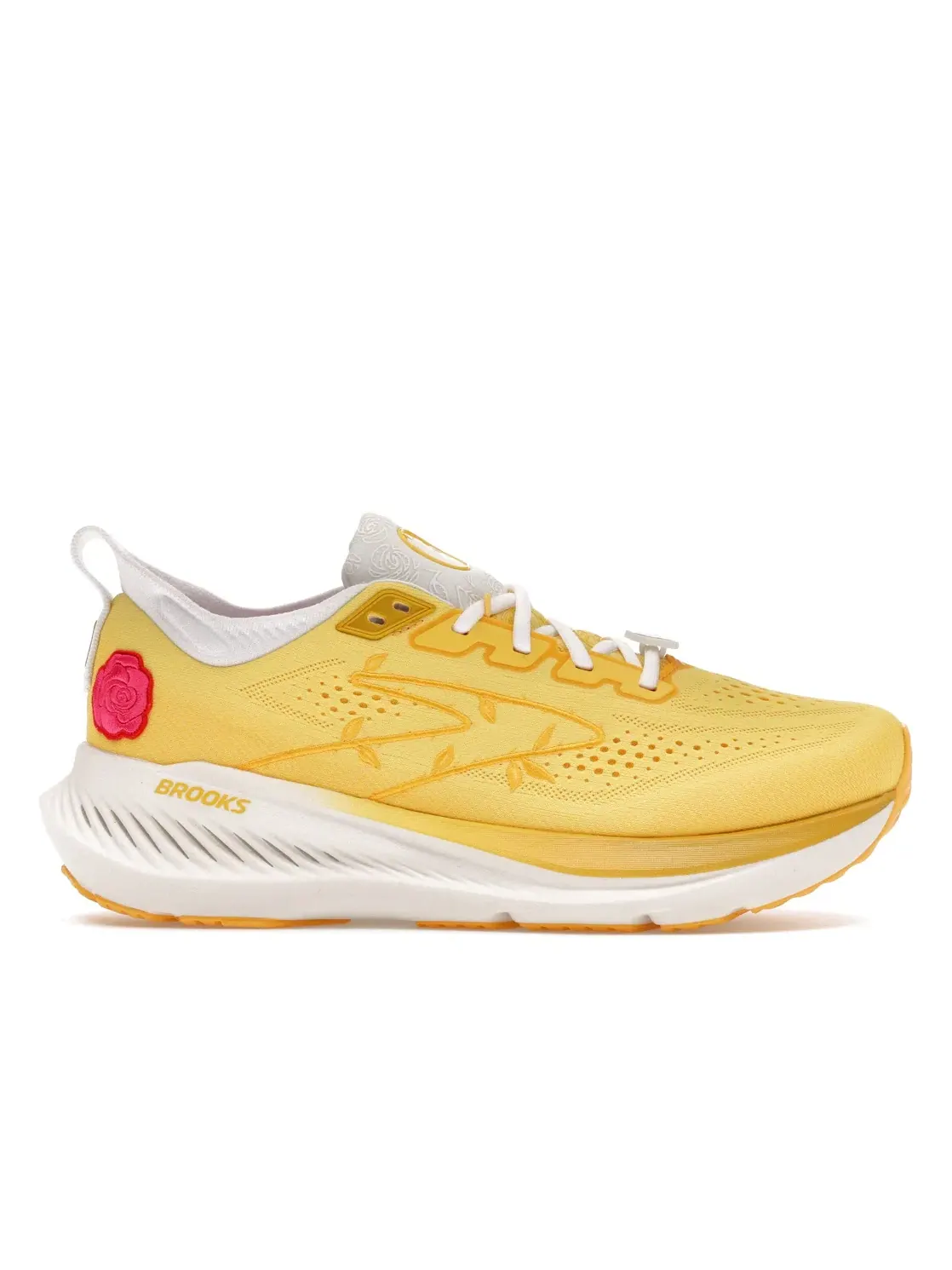 Мужские кроссовки для бега Glycerin 23 Brooks — изображение 1 из 4, желтый//белый