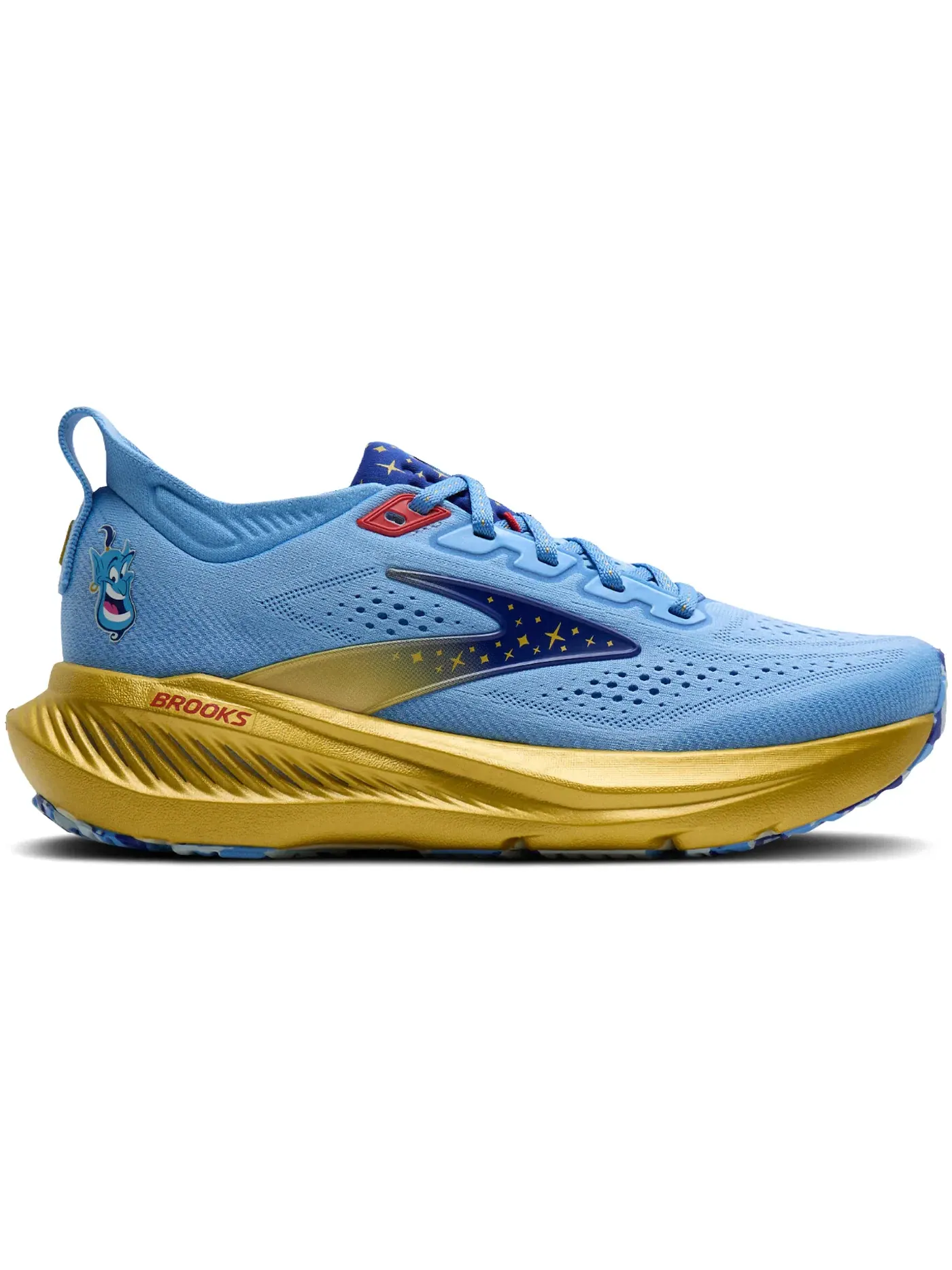 Мужские кроссовки для бега Brooks Glycerin 23 — изображение 1 из 1, синий/красный/золотистый