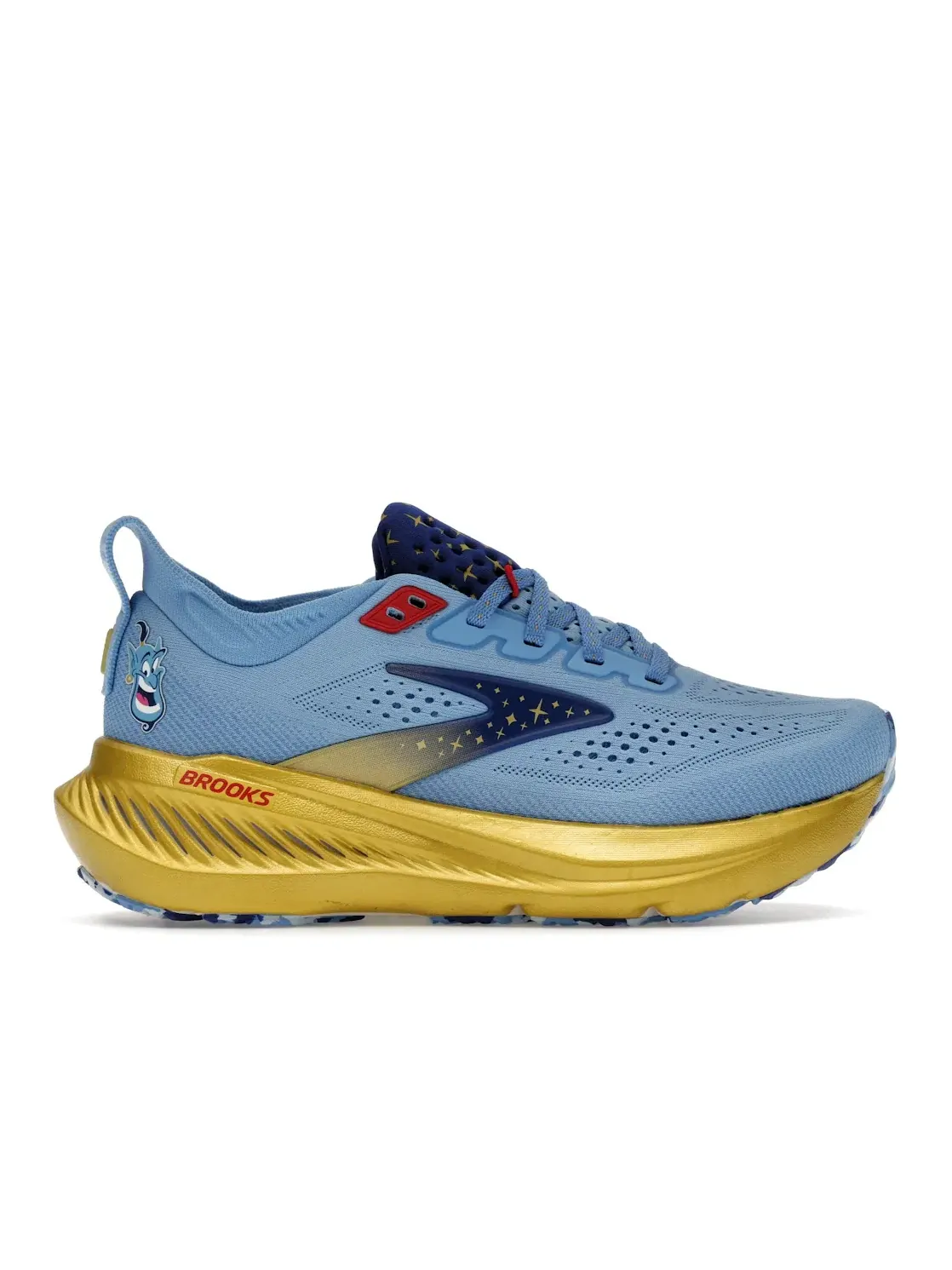 Женские кроссовки для бега Brooks Glycerin 23 — изображение 1 из 4, синий/красный/золотистый