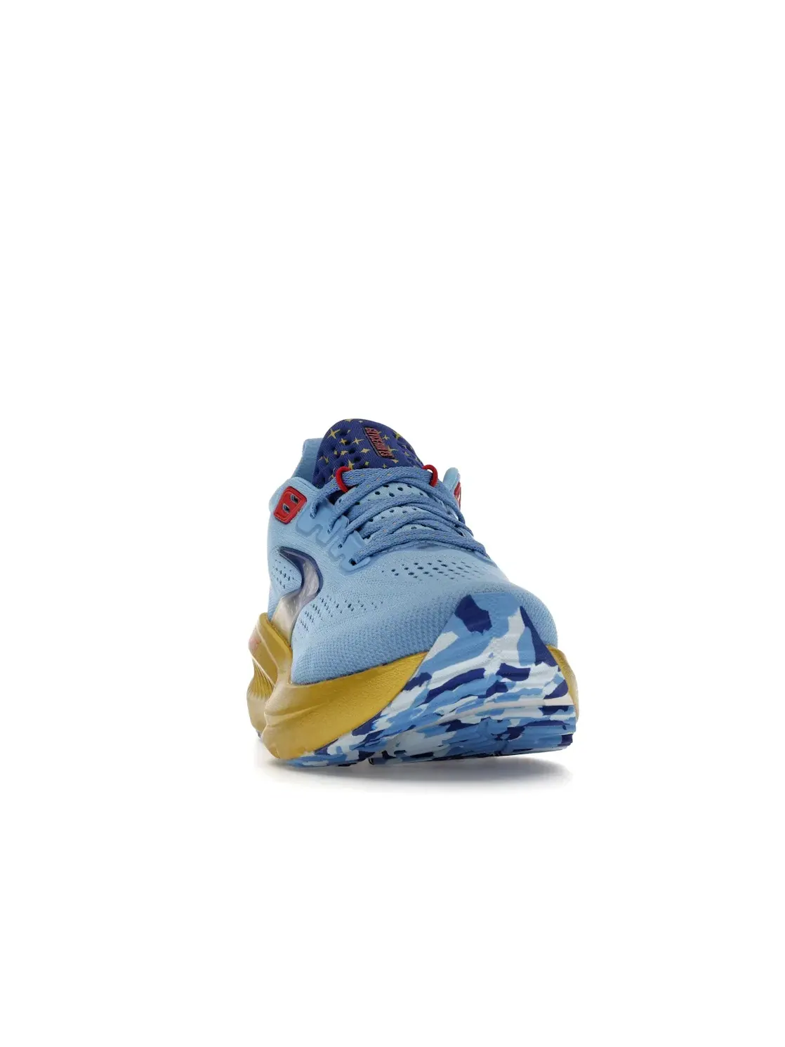 Женские кроссовки для бега Brooks Glycerin 23 — изображение 2 из 4, синий/красный/золотистый