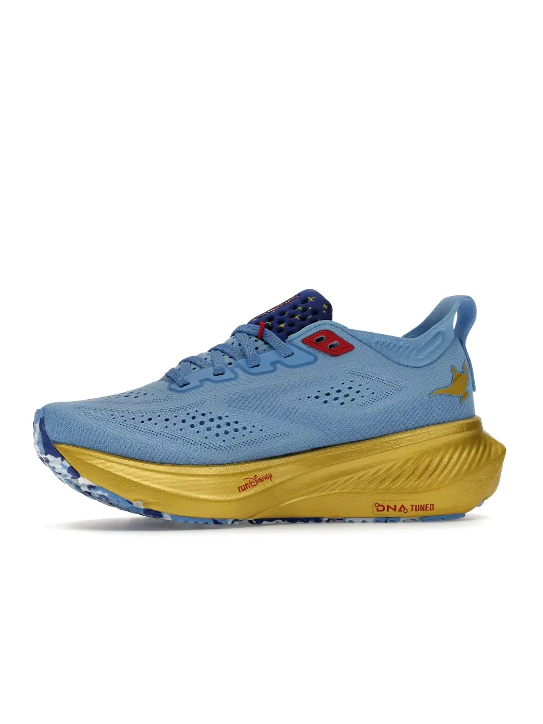 Женские кроссовки для бега Brooks Glycerin 23 — изображение 3 из 4, синий/красный/золотистый