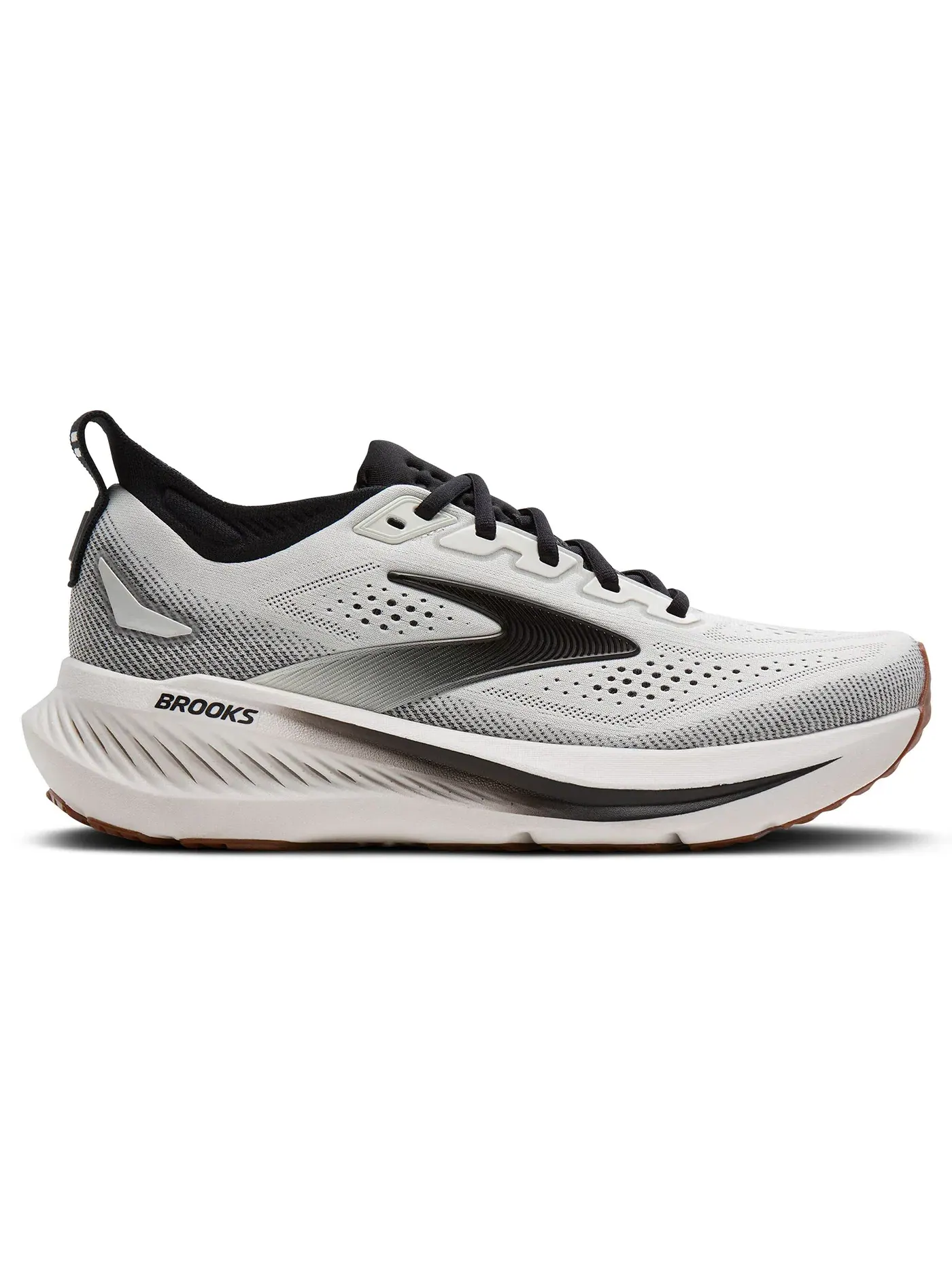 Мужские кроссовки для бега Brooks Glycerin 23 — изображение 1 из 1, белый/черный