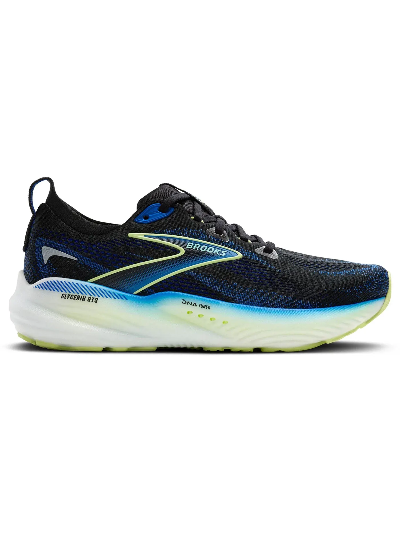 Мужские кроссовки для бега с поддержкой Brooks Glycerin GTS 22 Brooks — изображение 1 из 1, черный//желтый